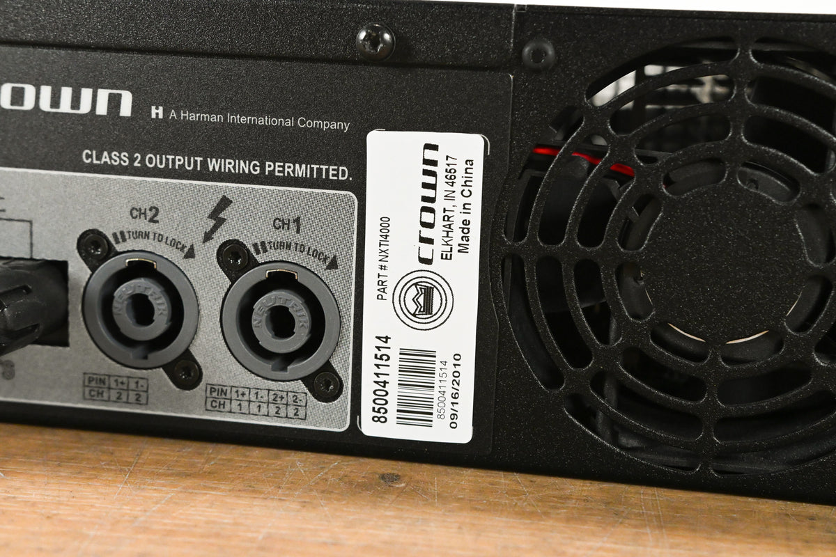 Crown XTi 4000 Stereo Power Amplifier with DSP