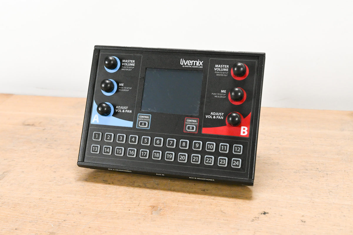 Digital Audio Labs LiveMix CS-DUO Personal Monitor Mixer