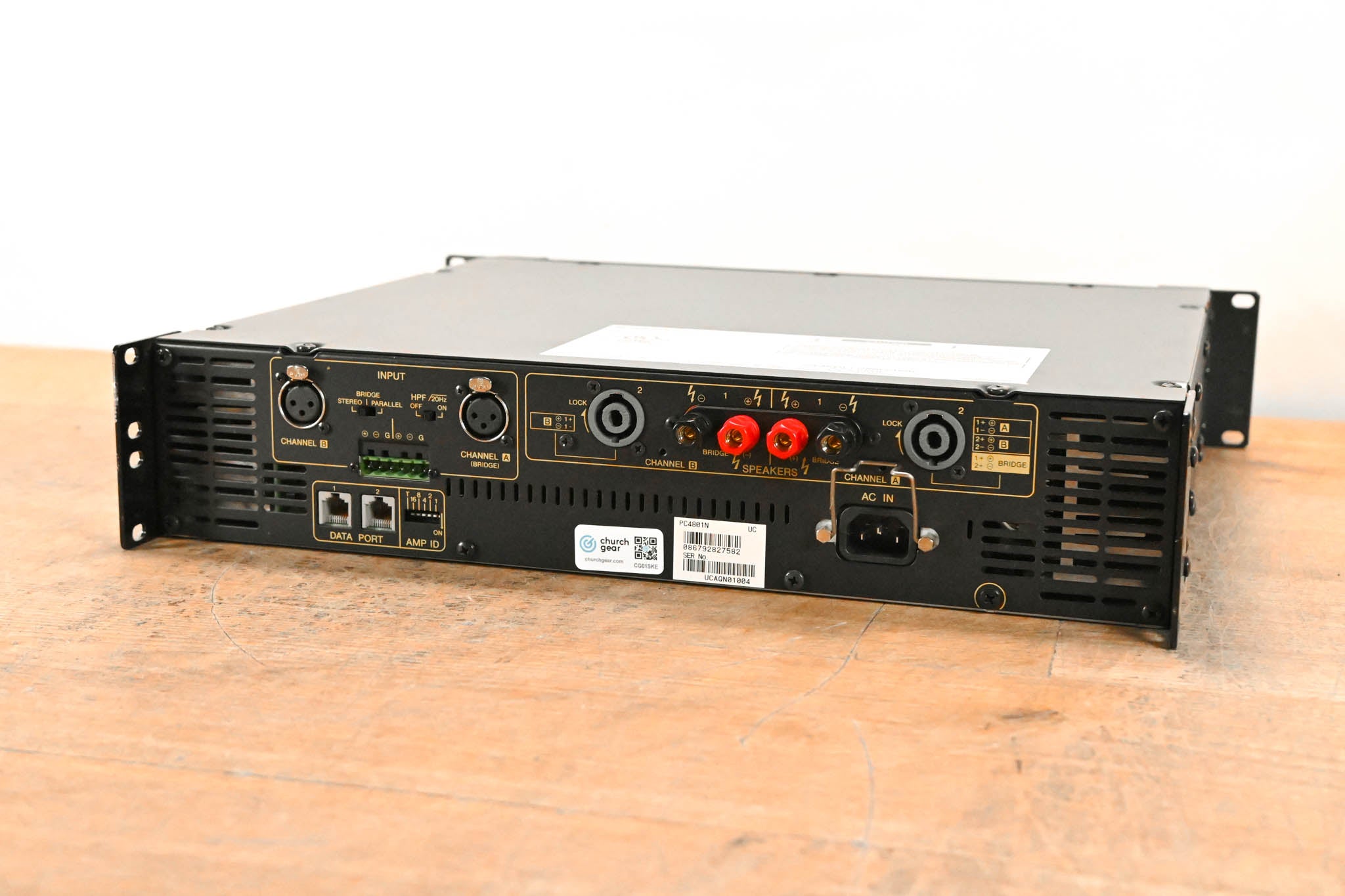 Yamaha PC4801N 2-Channel 475W Power Amplifier