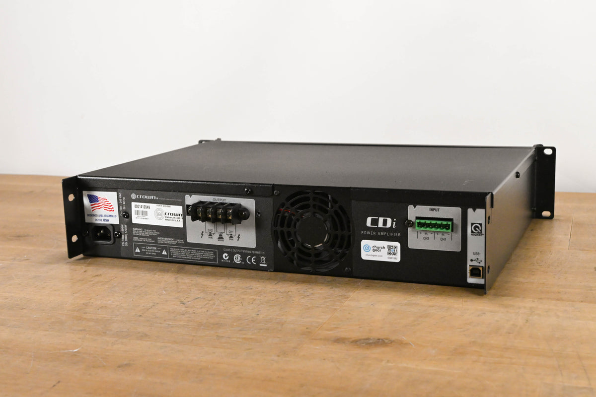 Crown CDi 2000 2-Channel 800W 70V Power Amplifier