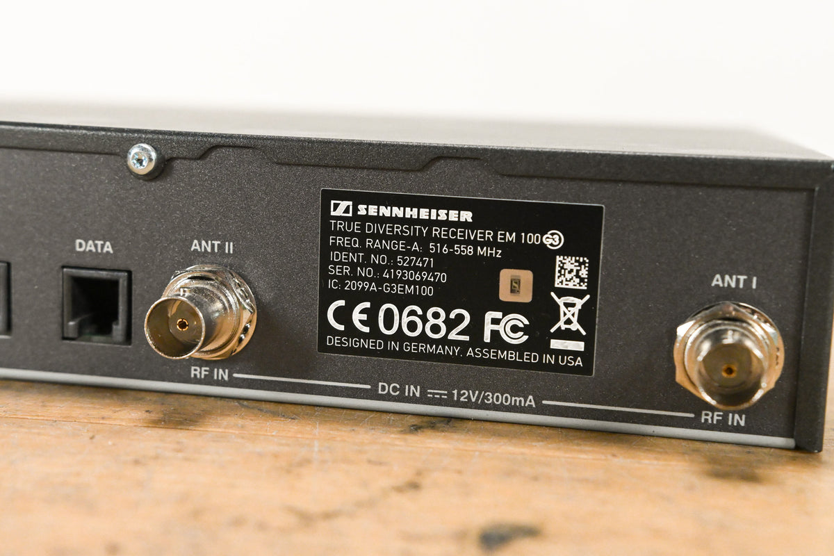 Sennheiser ew 100 G3 Bodypack Wireless System - A Range NO POWER SUPPLY