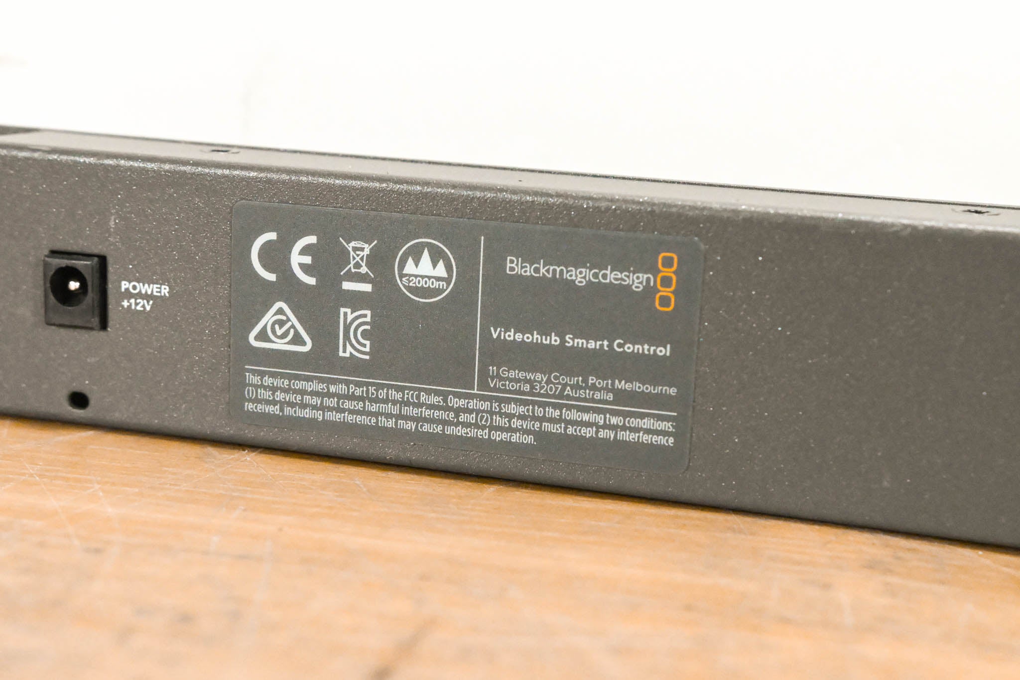 Blackmagic Design Videohub Smart Control (NO POWER SUPPLY)