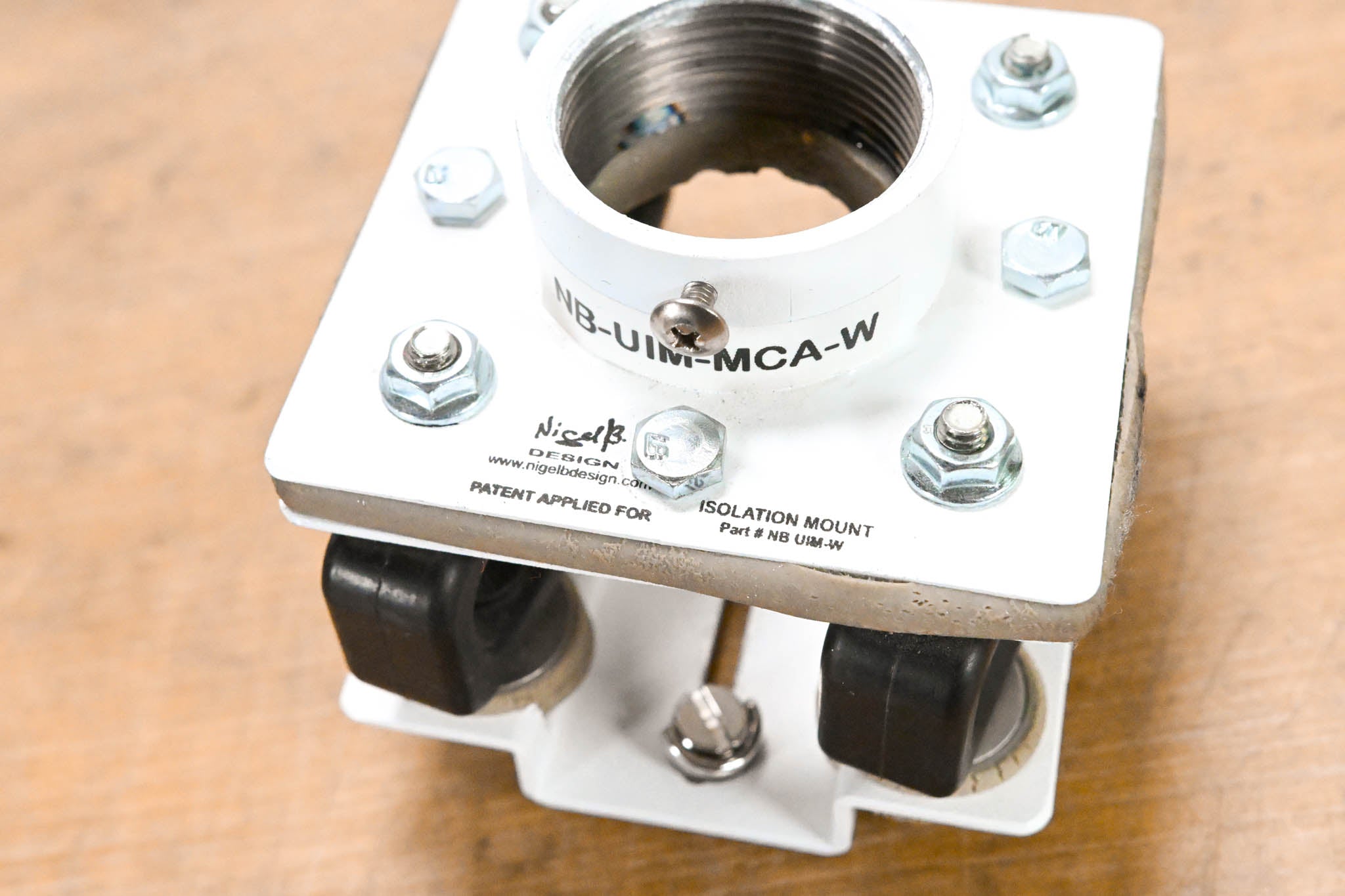 Nigel B Design NB UIM-MCA-W Anti-Vibration Multi-Camera Adapter, White