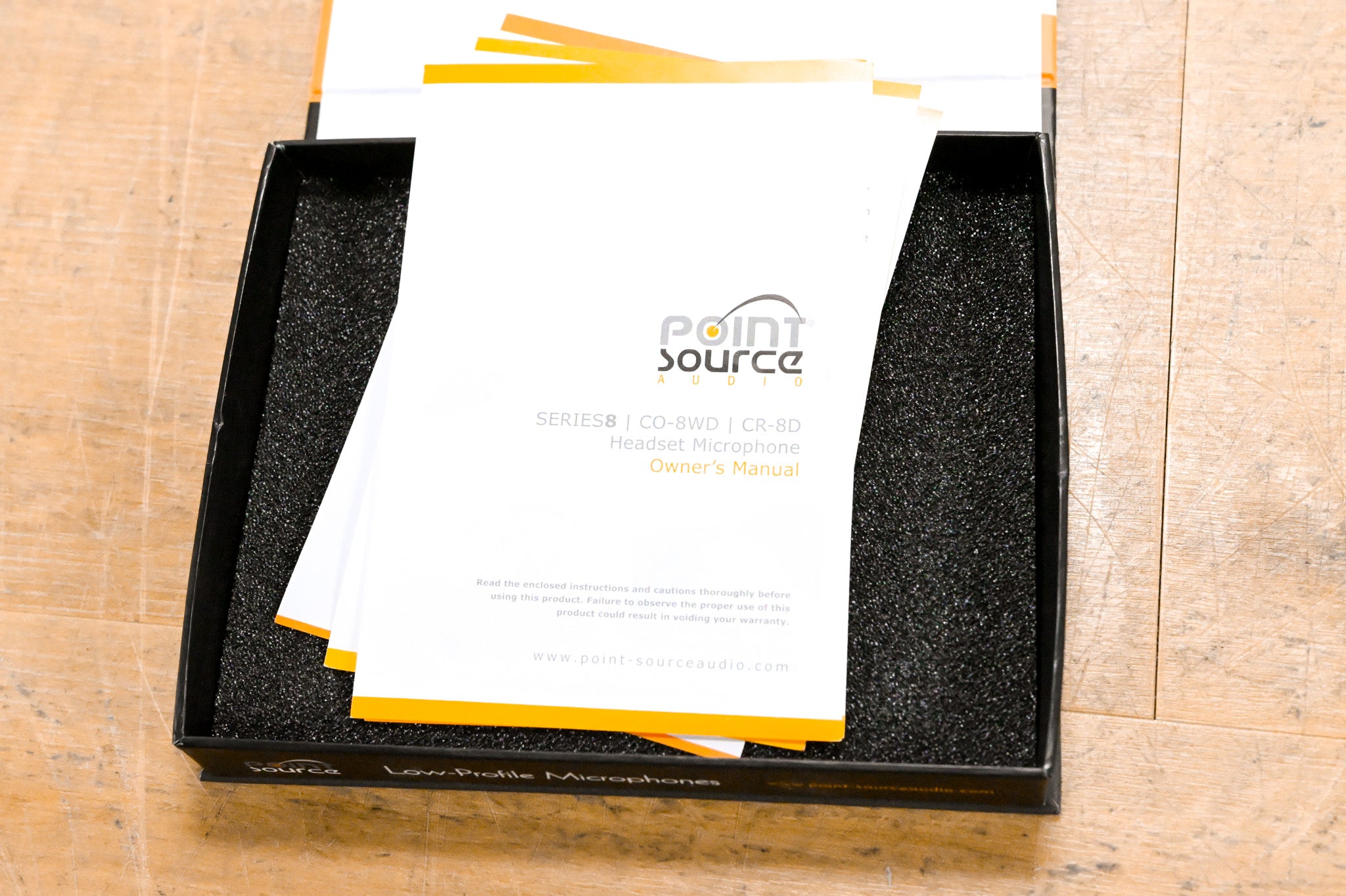 Point Source Audio CO-8WD-XSE-BE OMNI Waterproof Headset Mic for Senn.