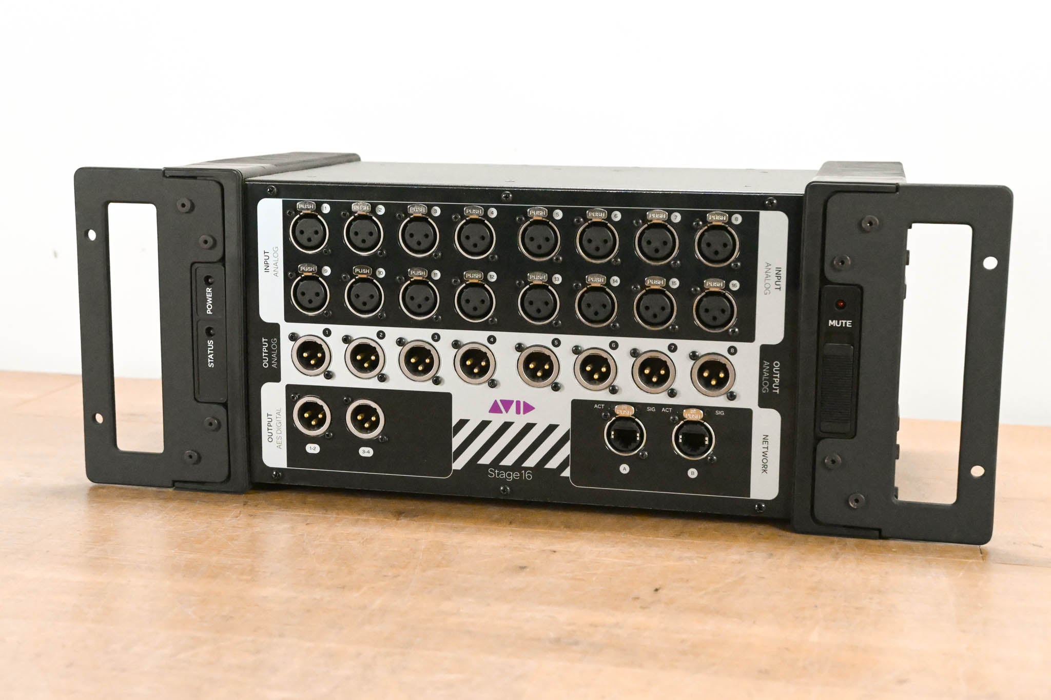 AVID Venue Stage 16 Remote I/O Stage Rack for S3L Digital Mixing System
