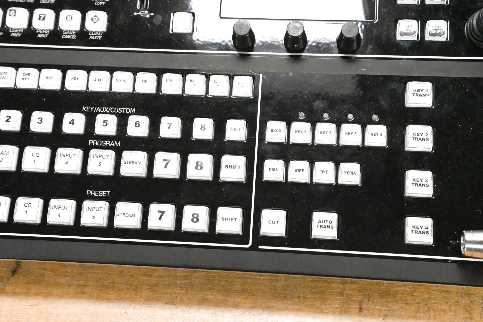 Ross Carbonite Black Solo 1 M/E Live Production Switcher