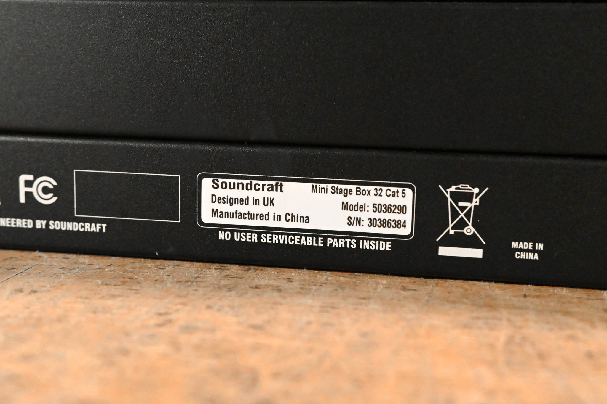 Soundcraft Mini Stagebox 32 Cat 5 32-Ch. Digital Stagebox with MADI Card