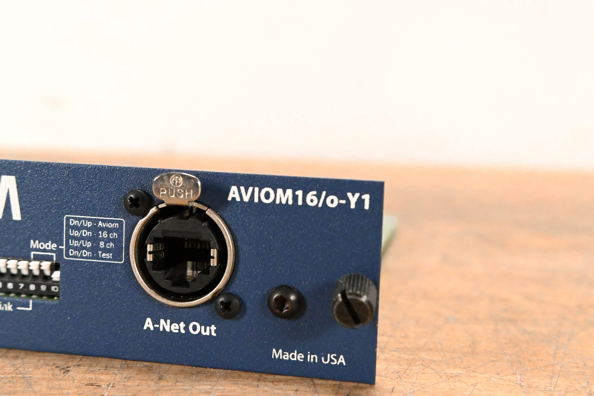 Aviom 16/o-Y1 A-Net Card for Yamaha Digital Products