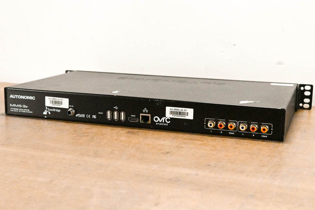 Autonomic MMS-3e Three Source Music Streamer (NO POWER SUPPLY)
