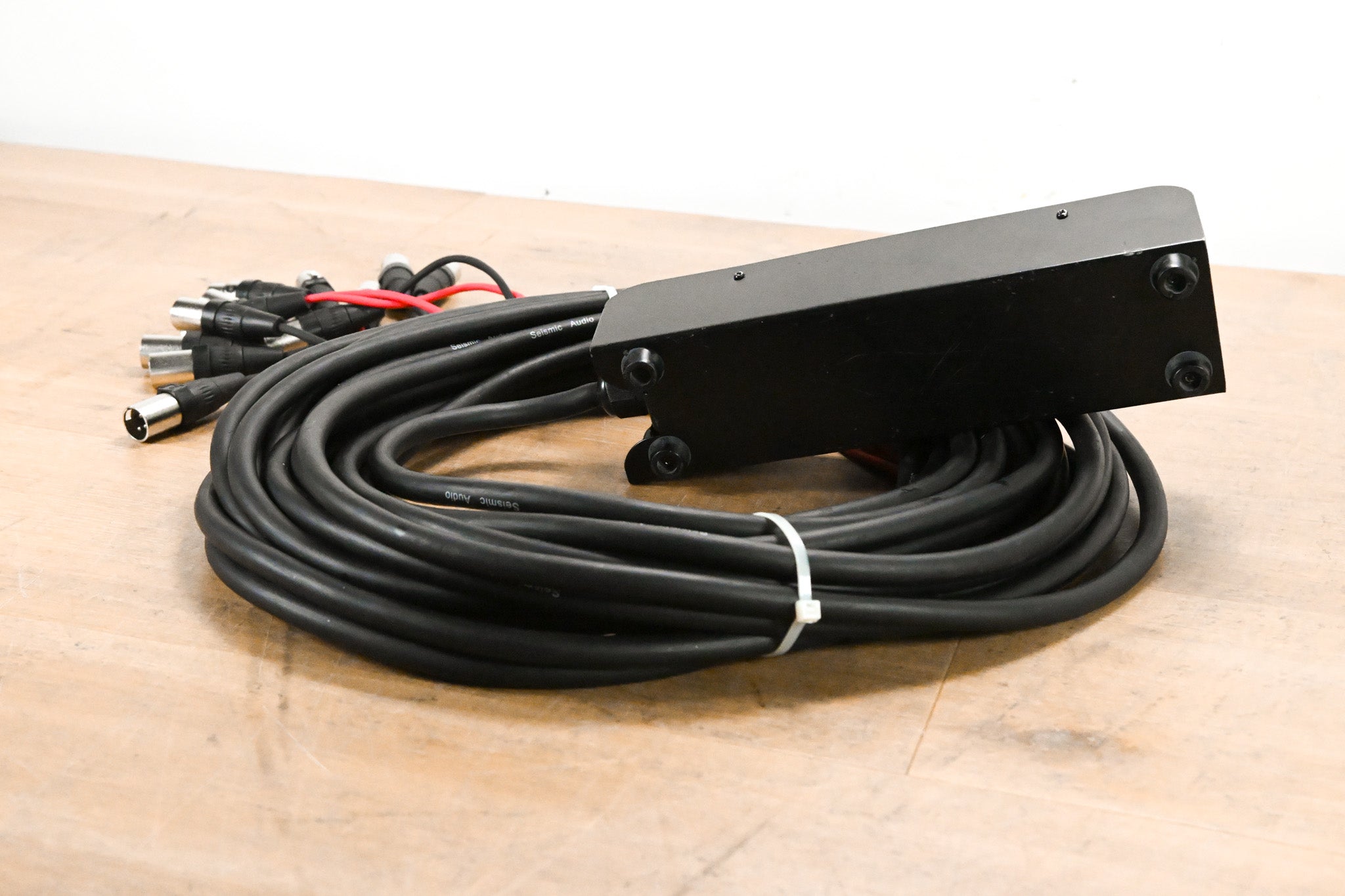 Seismic Audio SACB-8x4x50 8-Channel XLR Snake Cable w/ 4 Returns - 50'