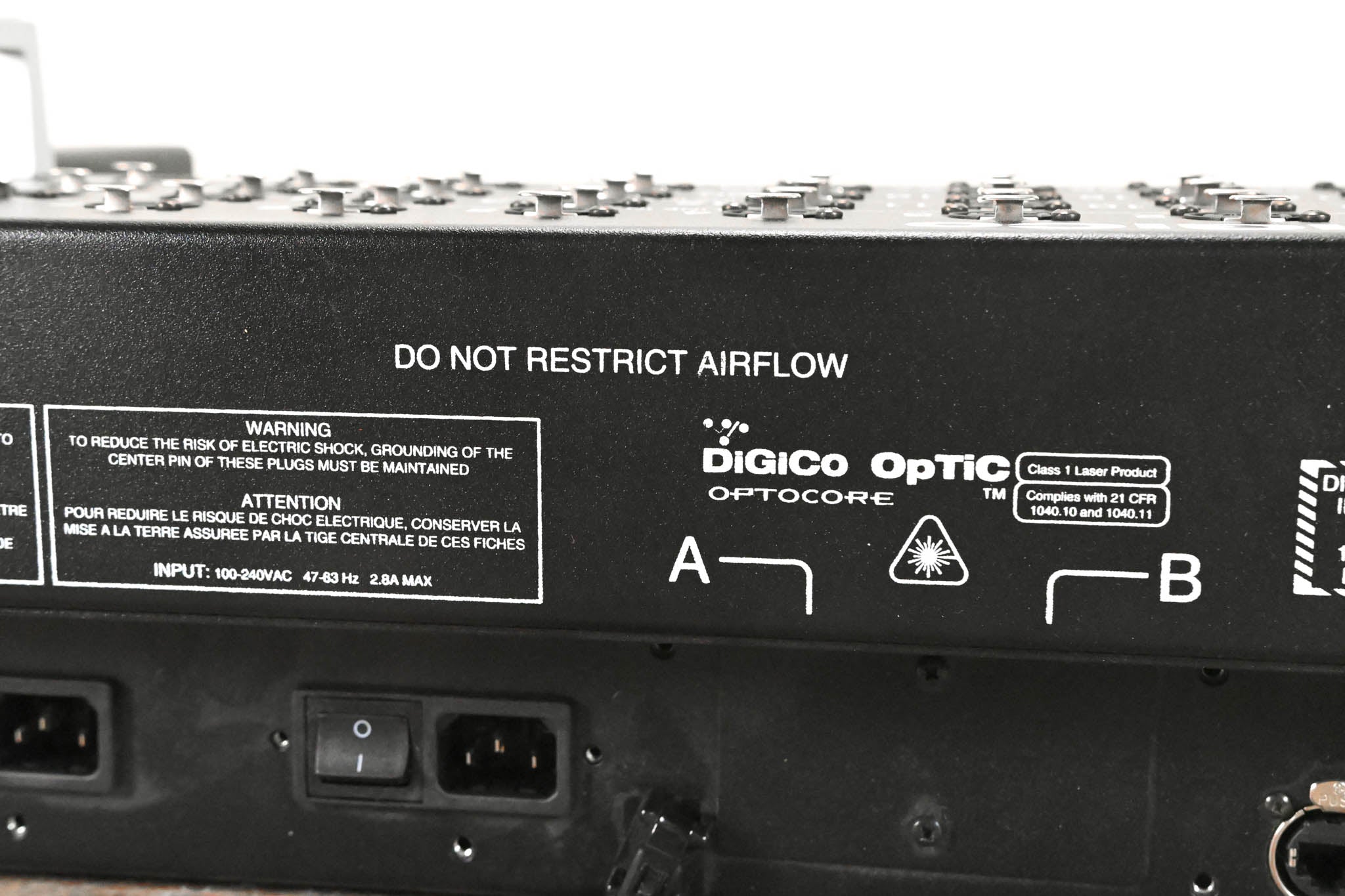 DiGiCo D-Rack 32 x 8 Cat6 Analog I/O Stage Box