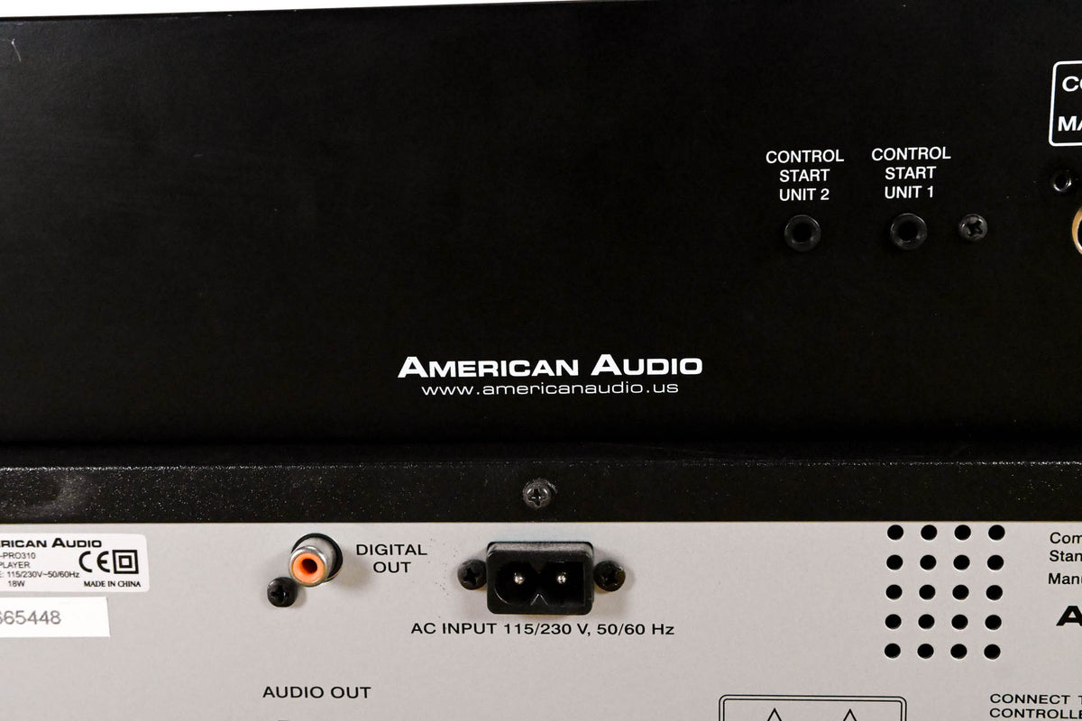 American Audio DCD-PRO310 Professional Dual CD Player