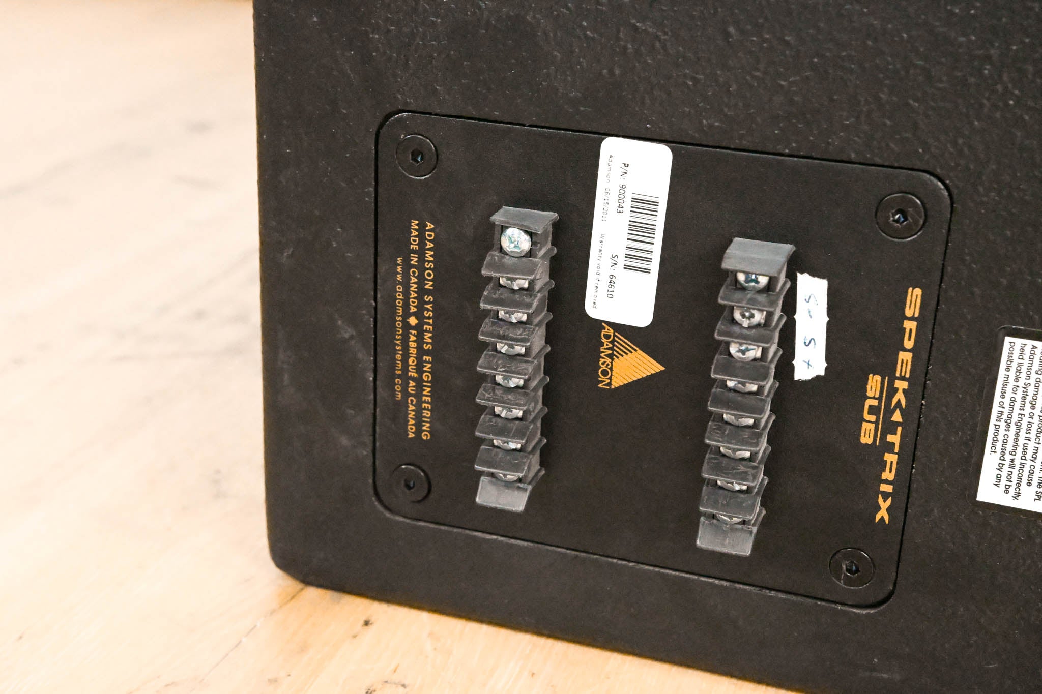 Adamson SpekTrix Sub Dual 18" Compact Sub-Bass Loudspeaker