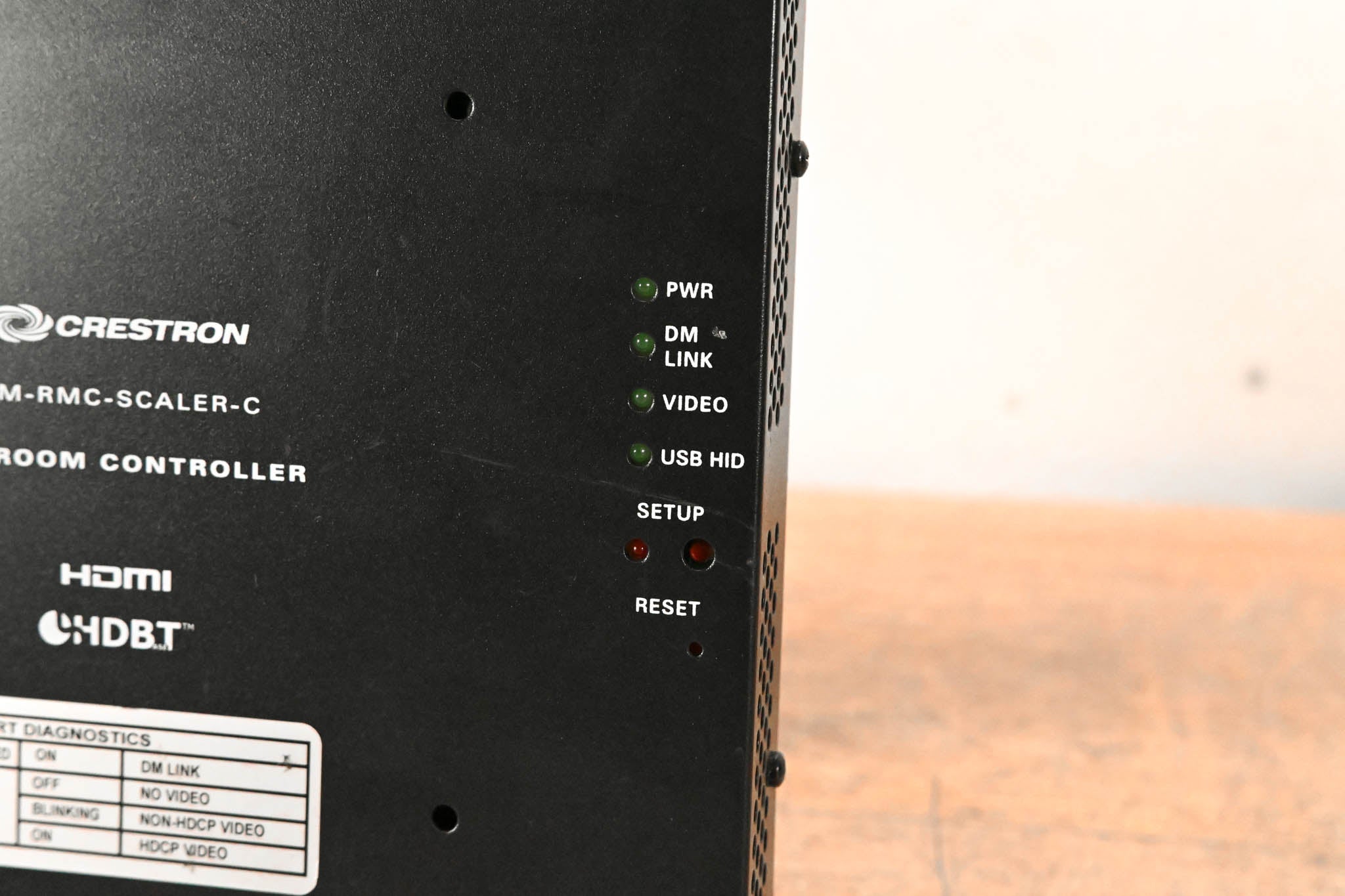 Crestron DM-RMC-SCALER-C Receiver & Room Controller (NO POWER SUPPLY)