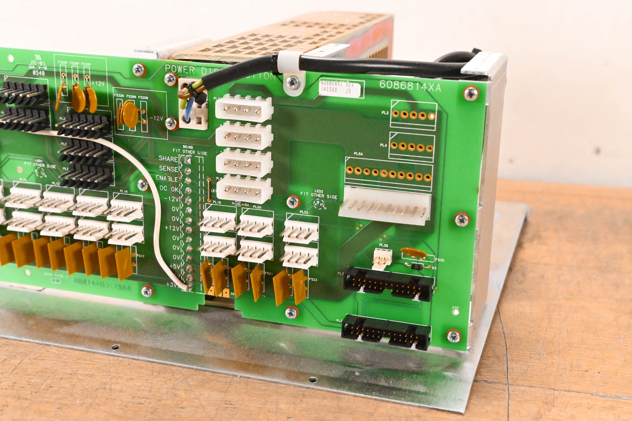 Solid State Logic C300 HD Power Distribution Assembly w/Ferrus Power PSU