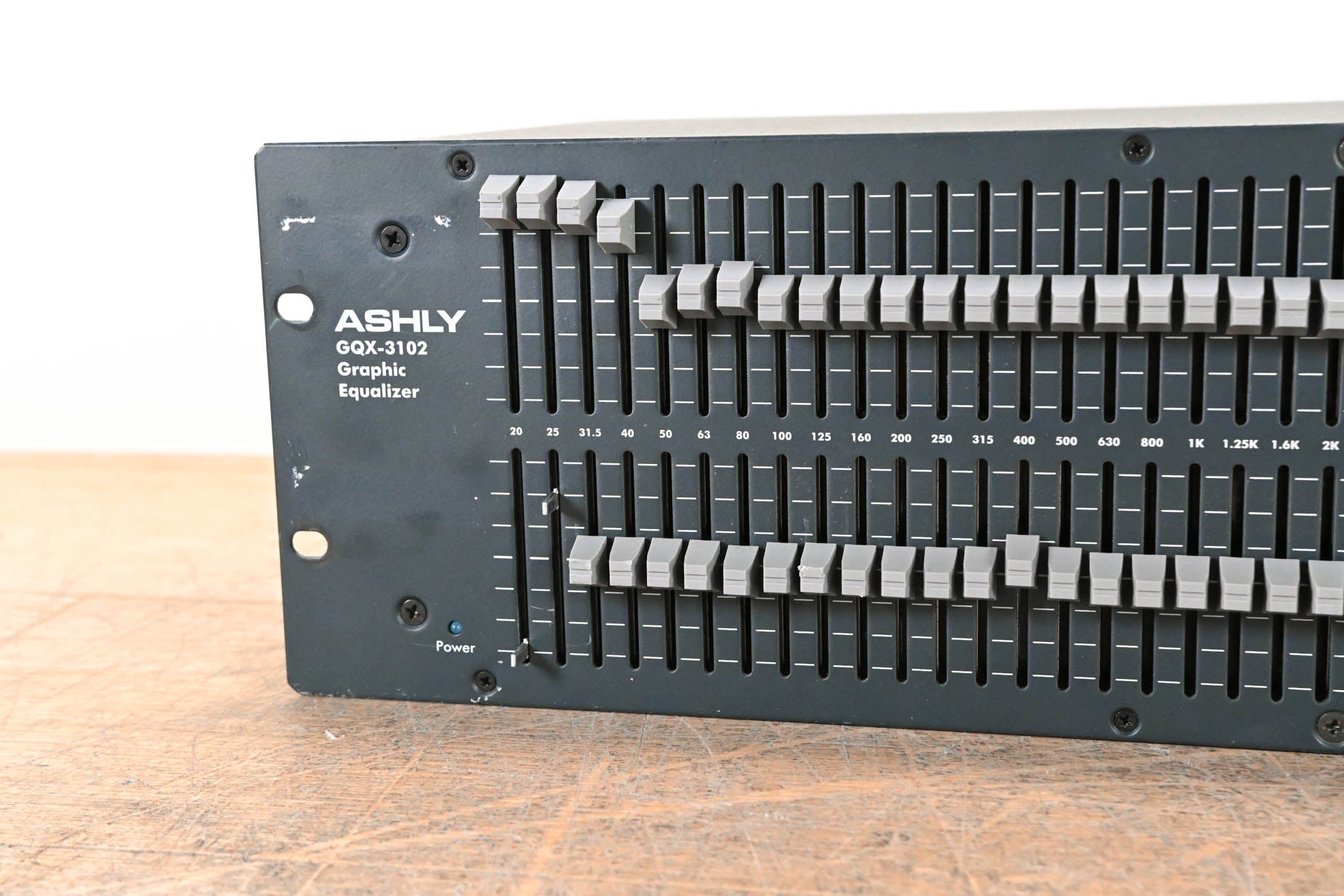 Ashly GQX-3102 2-Channel 31-Band Graphic Equalizer