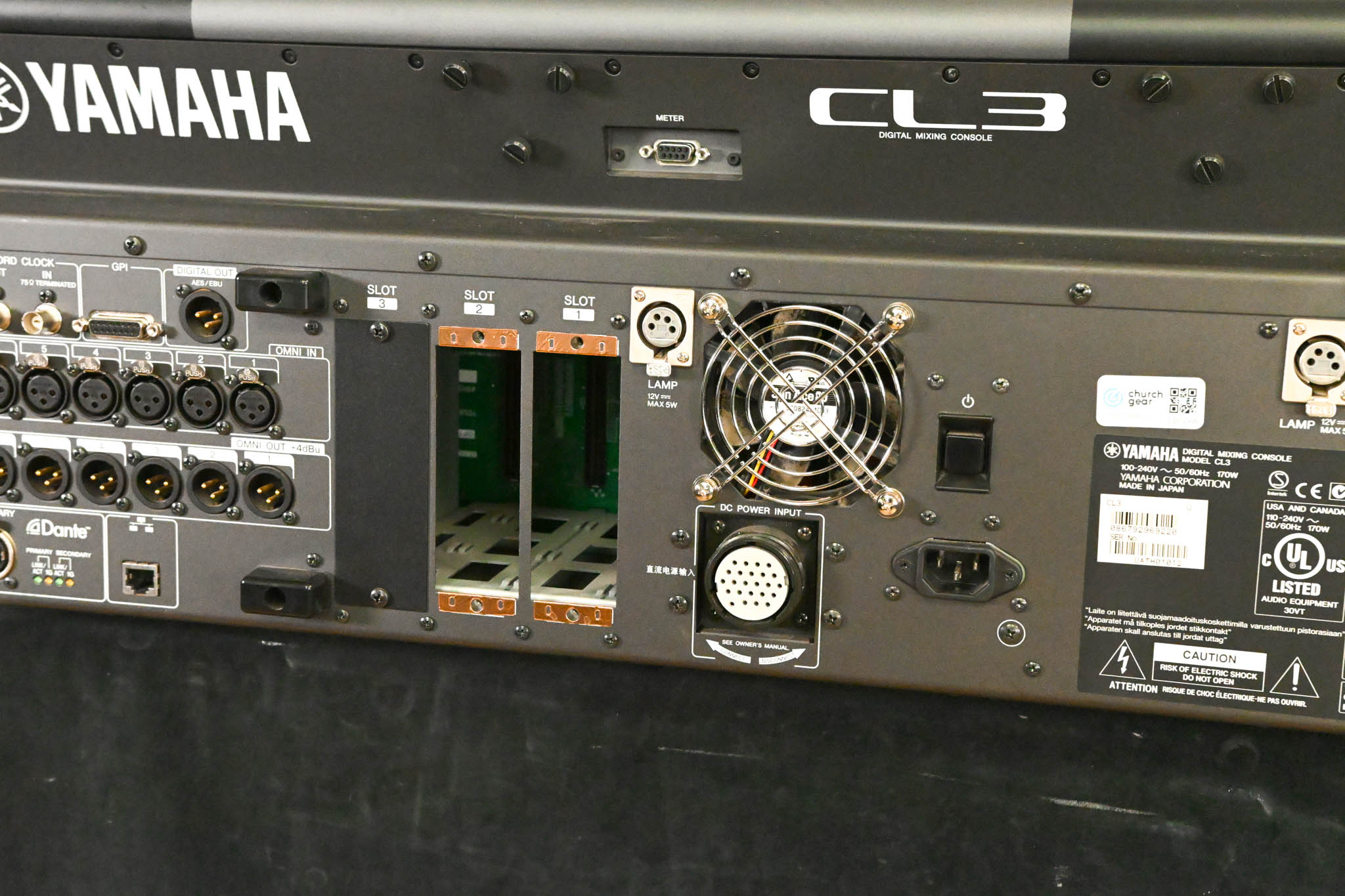 Yamaha CL3 Digital Audio Mixing Console CG01ZAW