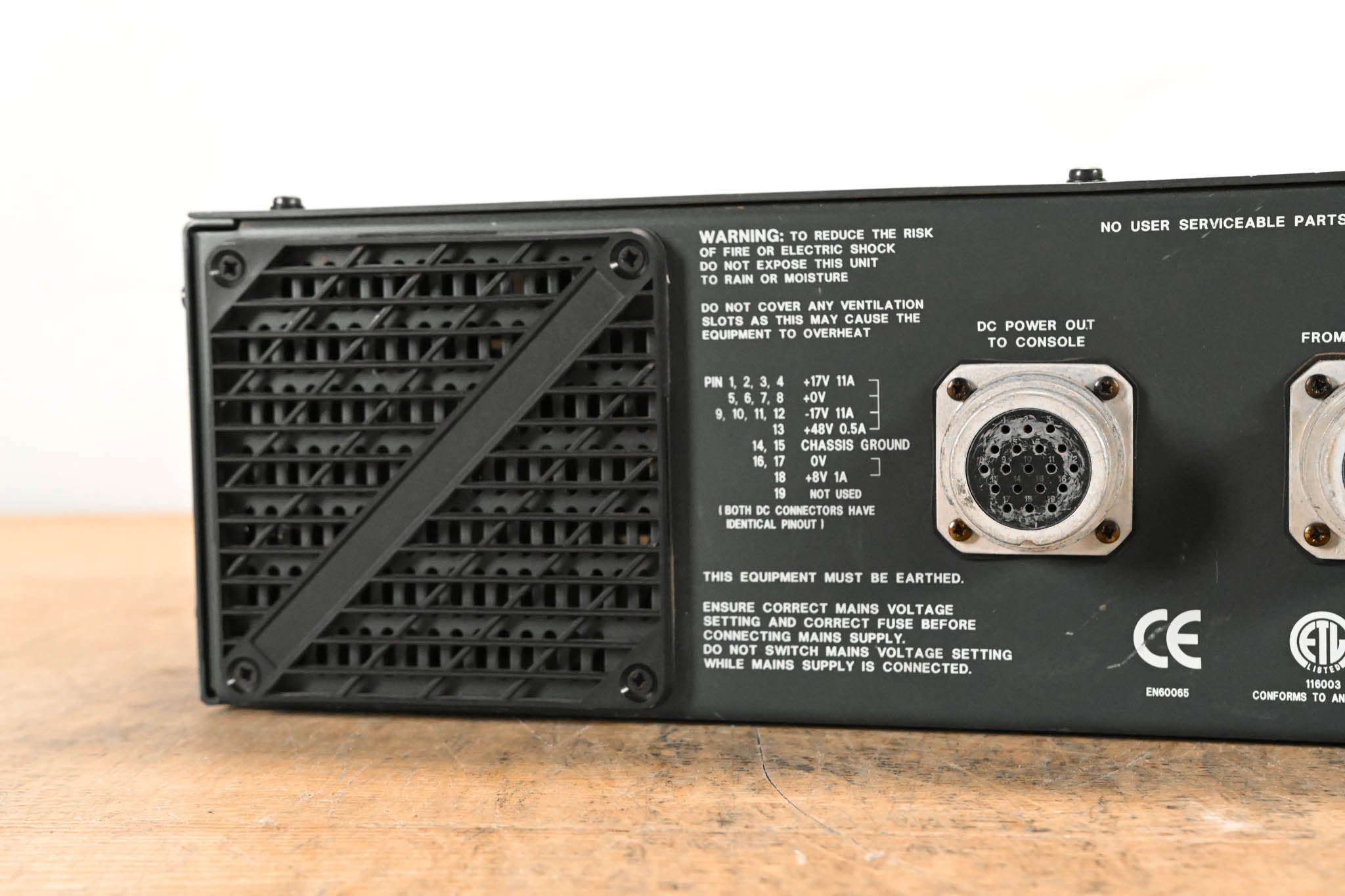 Soundcraft CPS 800 Console Power Supply