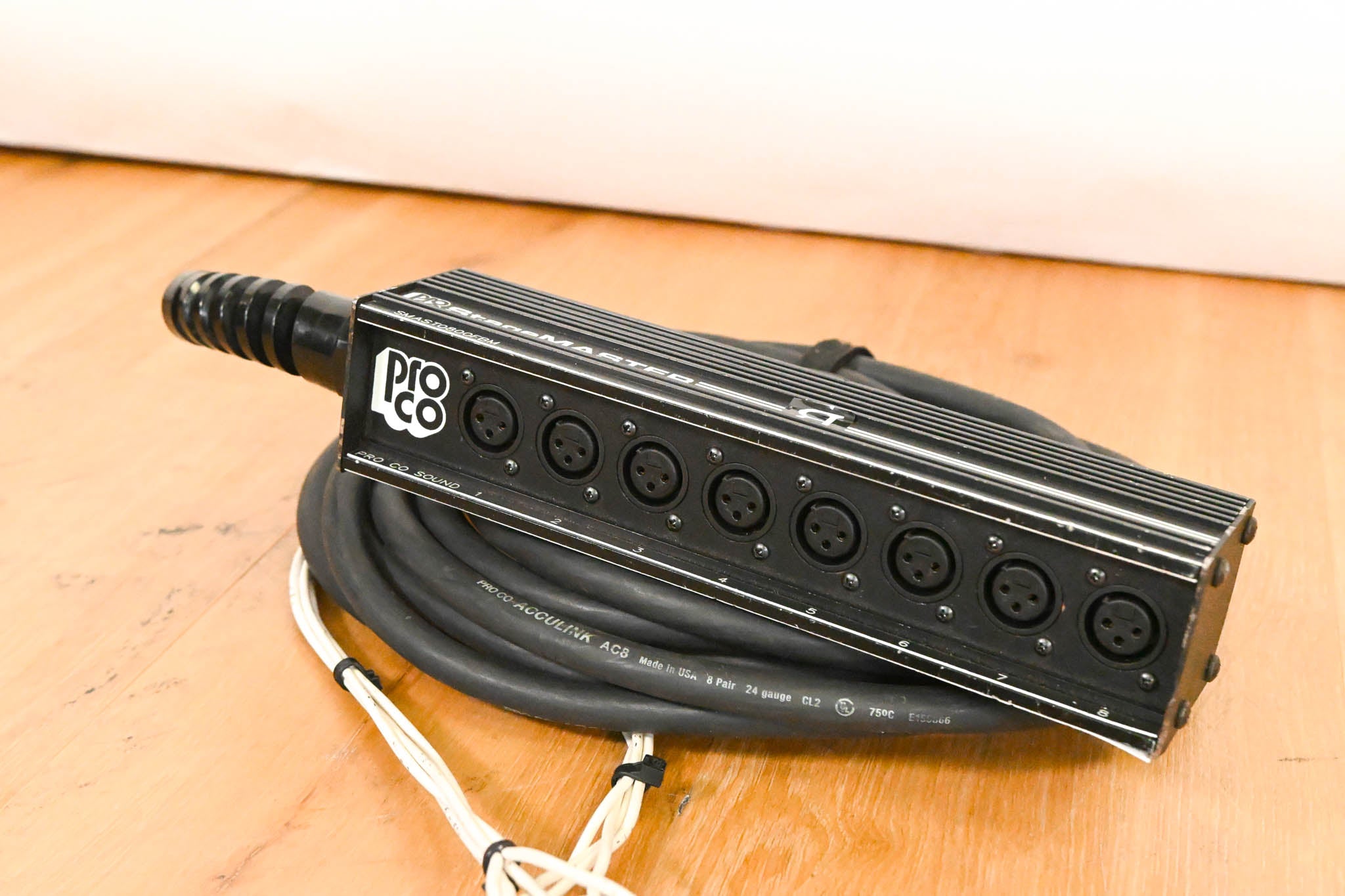 ProCo StageMaster SMAST0800FBM 8-Channel Drop Snake - 25'