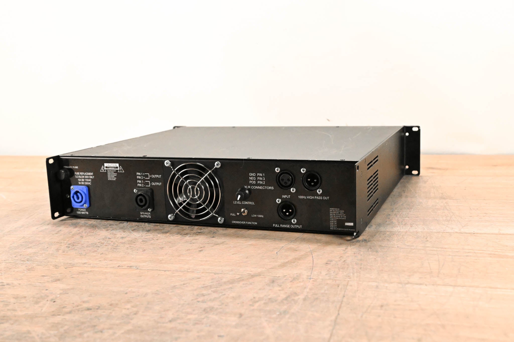 iSP Technologies XMAX 218-RA Single-Channel Subwoofer Power Amplifier