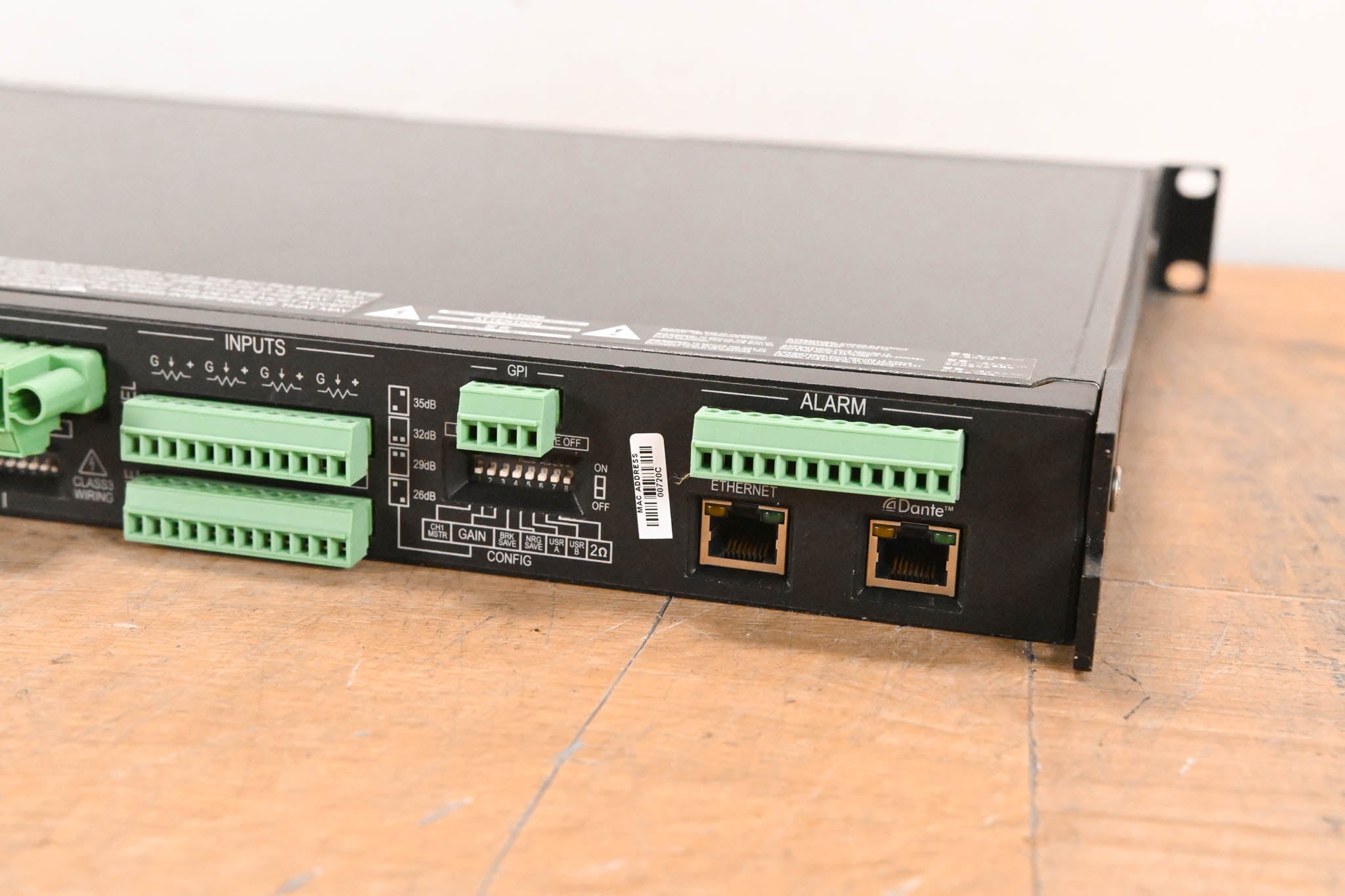 Void Bias Q2 4-Channel DSP Power Amplifier w/ Dante