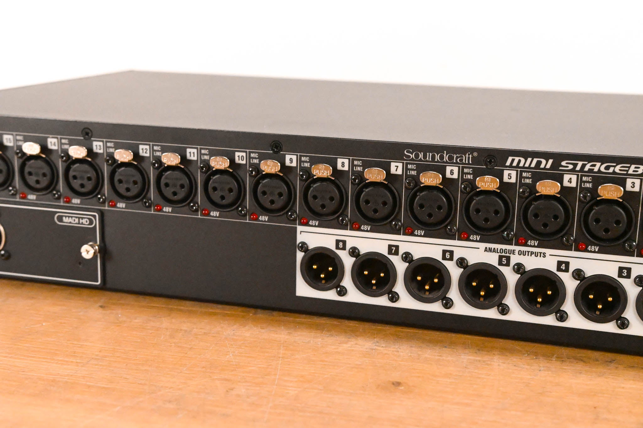 Soundcraft Mini Stagebox 16 Cat 5 16-CH Digital Stagebox with MADI Card