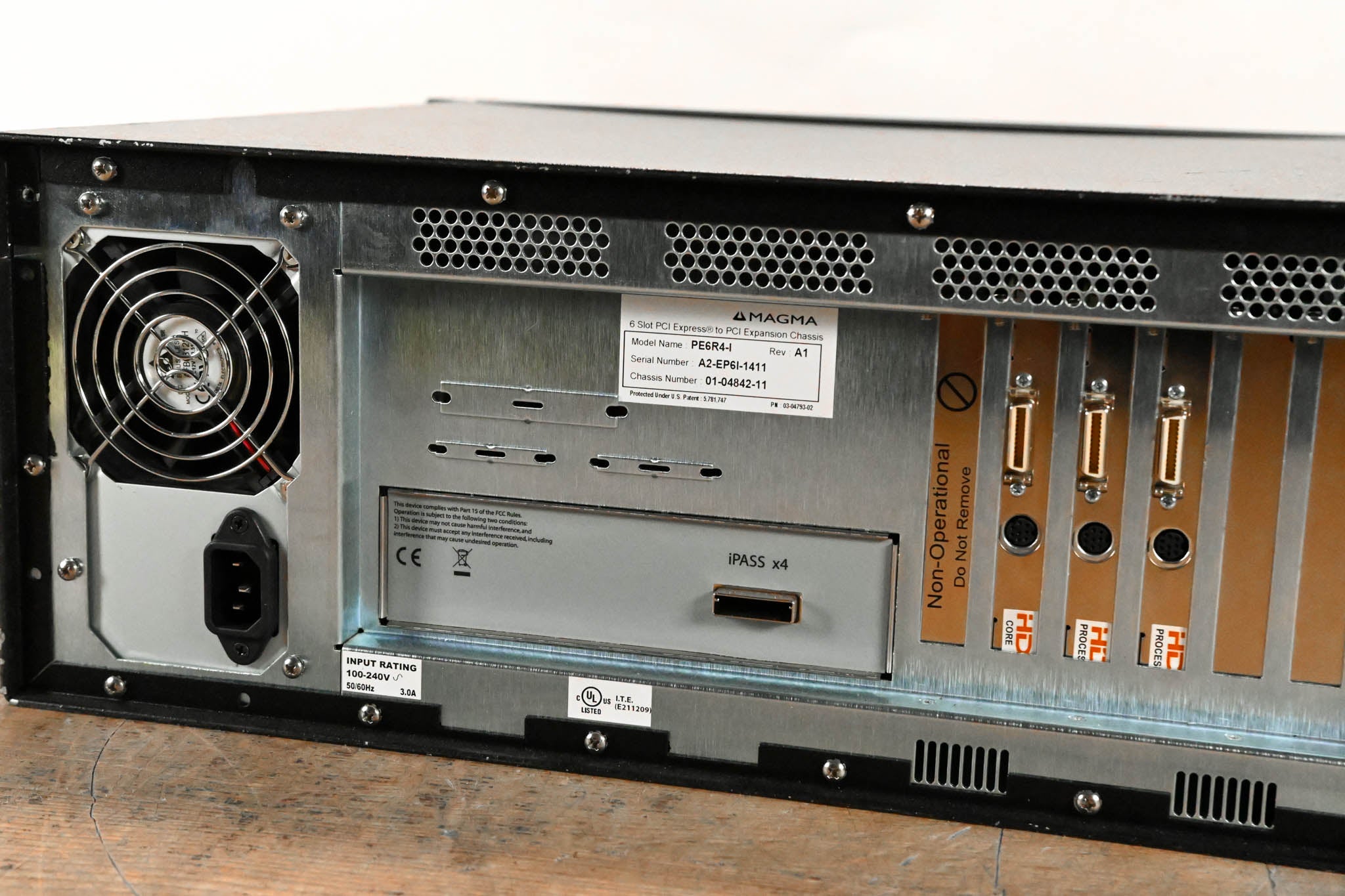 Magma PE6R4 6-Slot PCI Pro Tools HD Expansion Chassis with Cards