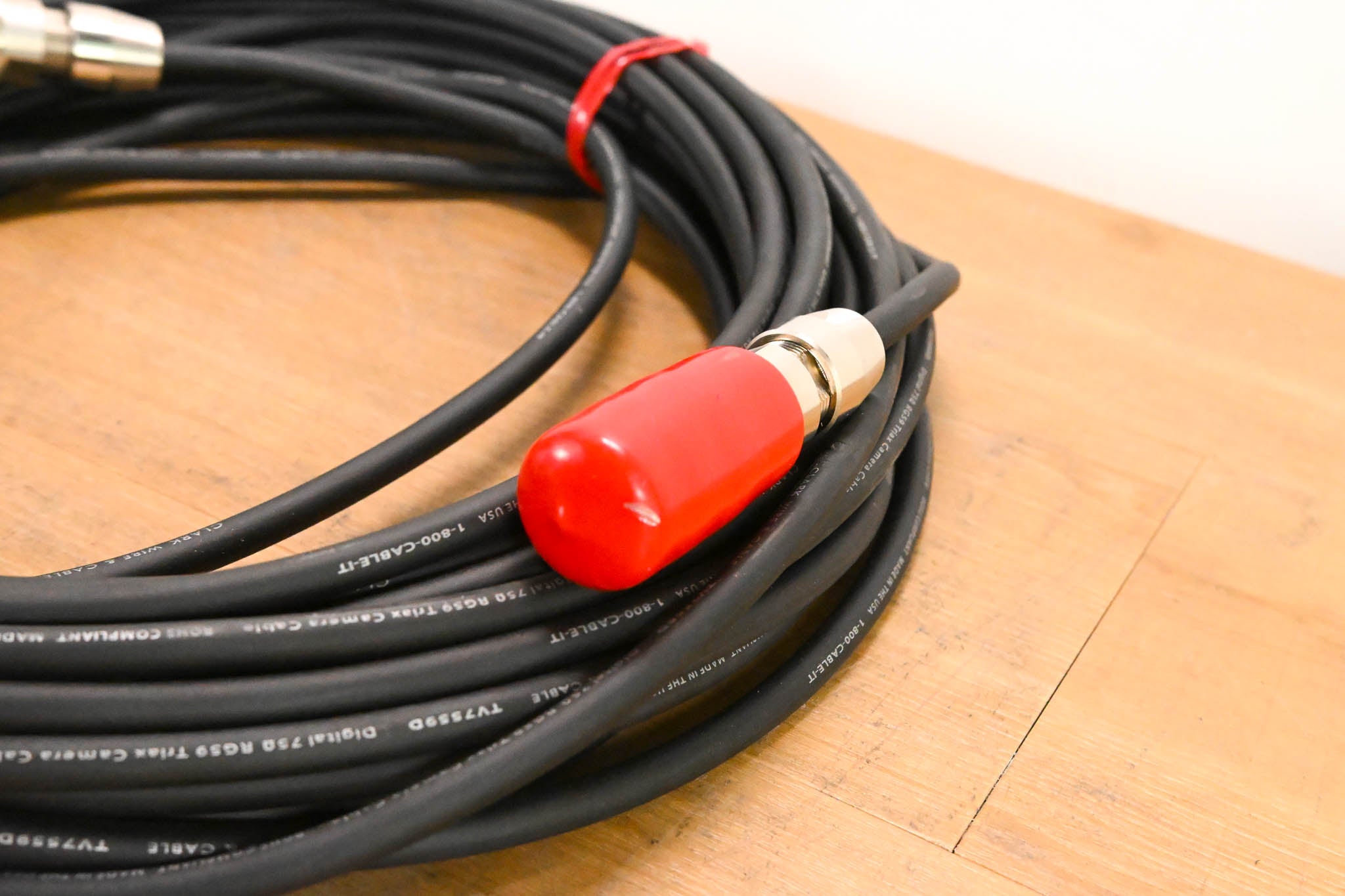 Clark Wire & Cable TV7559D RG59 Triax Broadcast Camera Cable - 75'