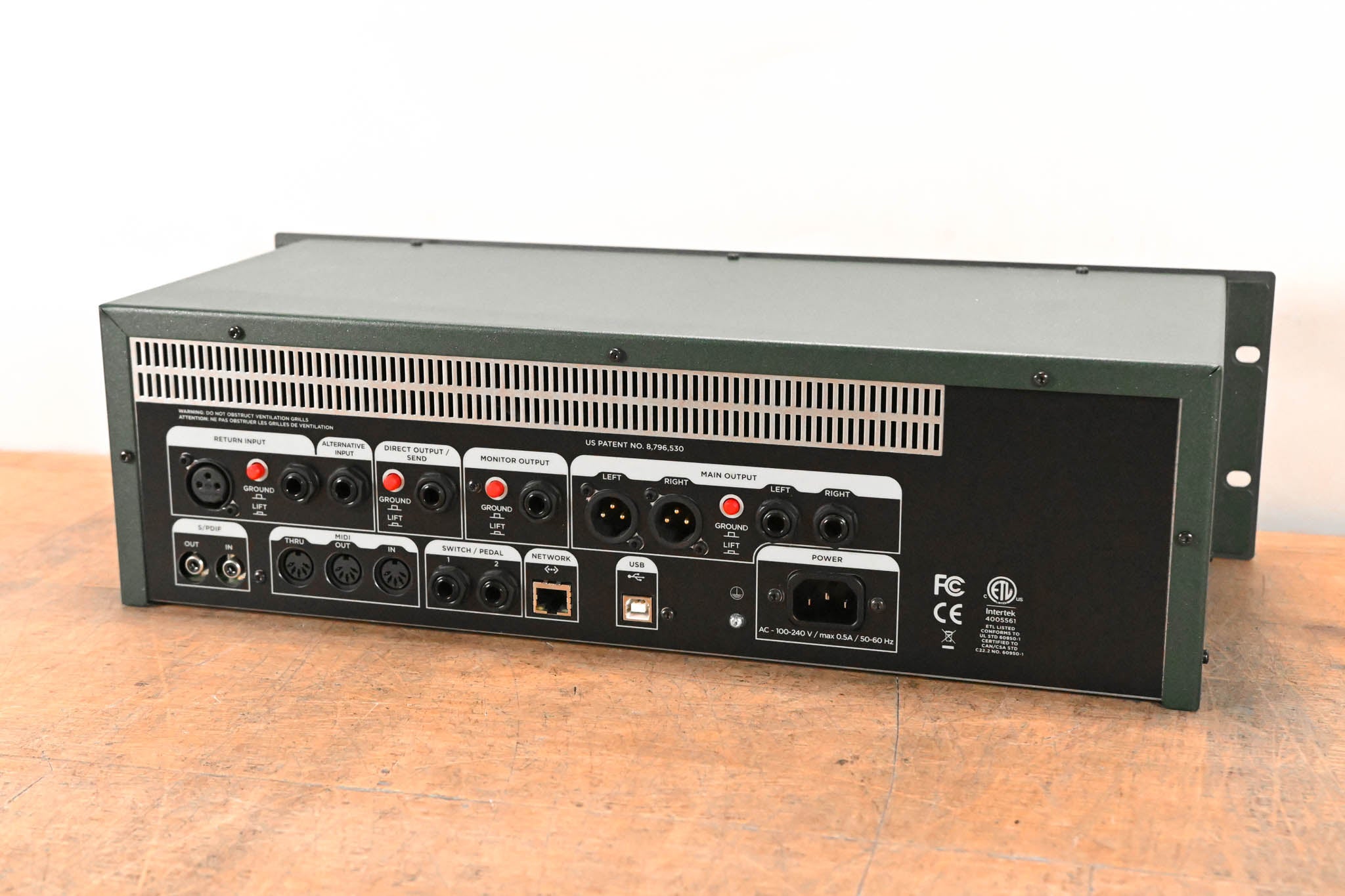 Kemper Profiler Rack Rackmount Profiling Amp Head