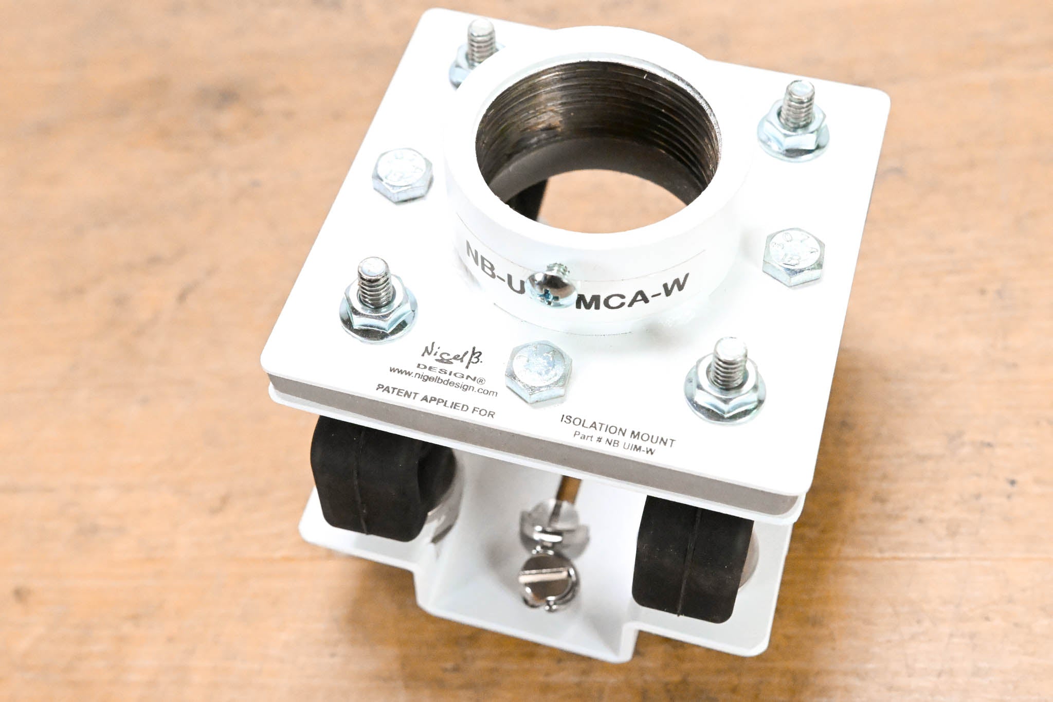 Nigel B Design NB UIM-MCA-W Anti-Vibration Multi-Camera Adapter, White