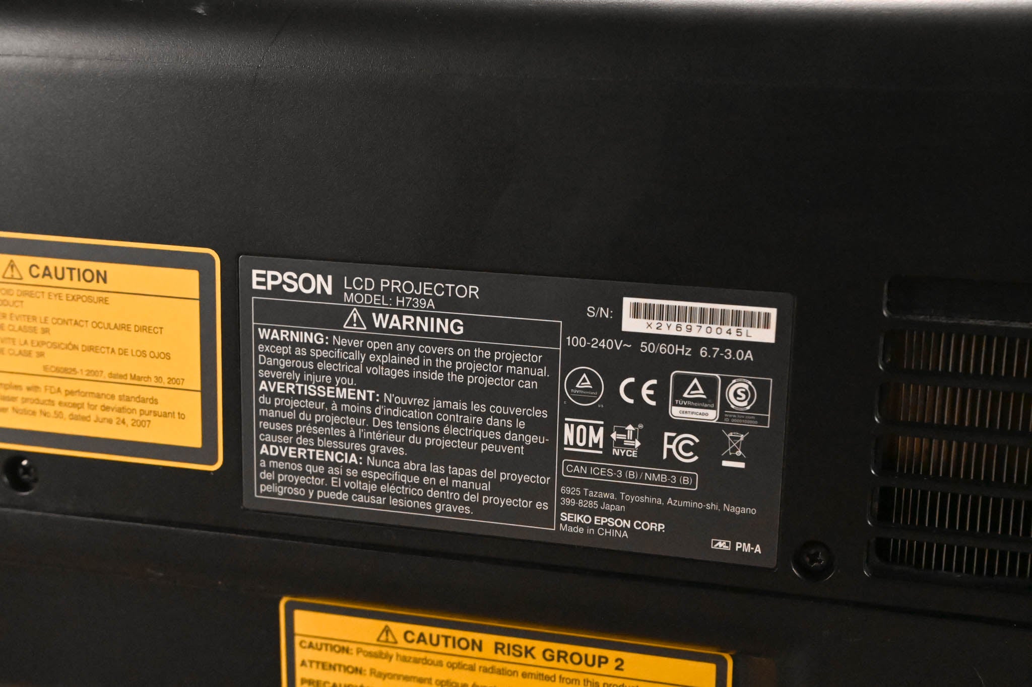 Epson Pro L1405U 8,000-Lumen Laser WUXGA 3LCD Projector