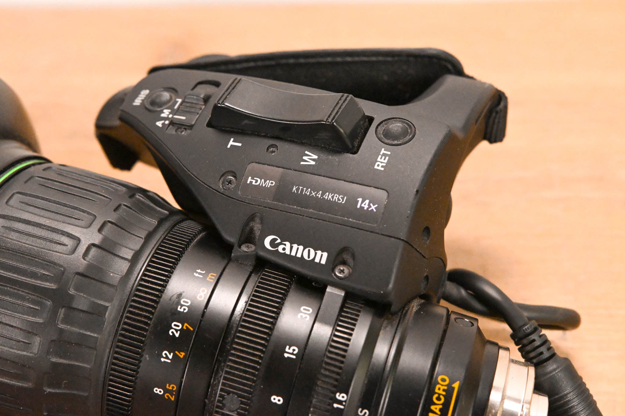 Canon KT14x4.4KRSJ 1/3" 14x Broadcast Zoom Lens