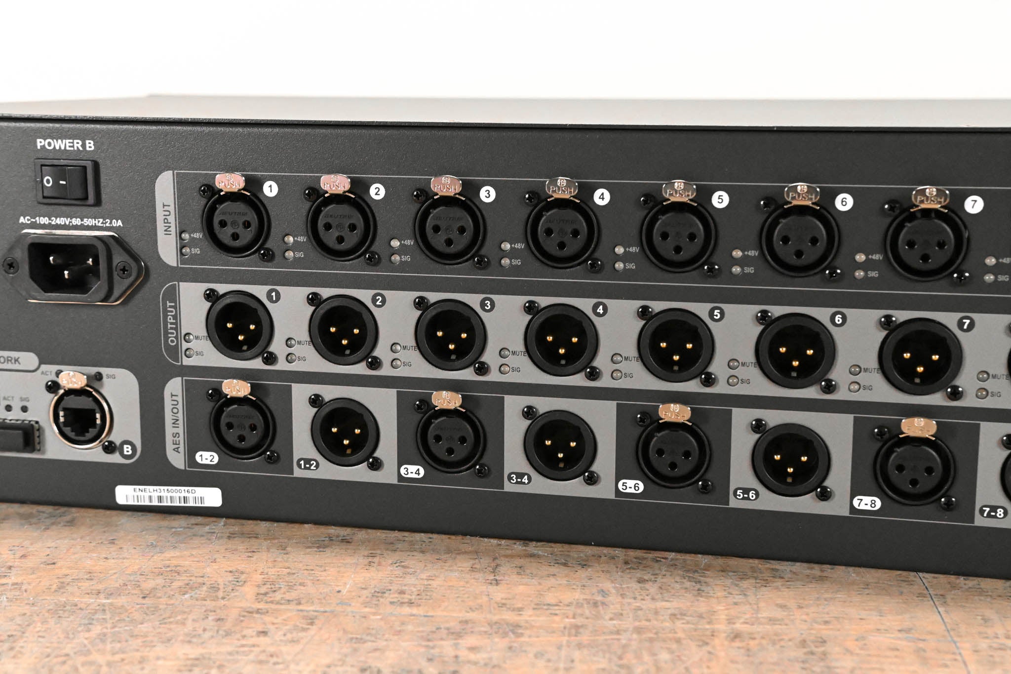 AVID VENUE Local 16 I/O Rack