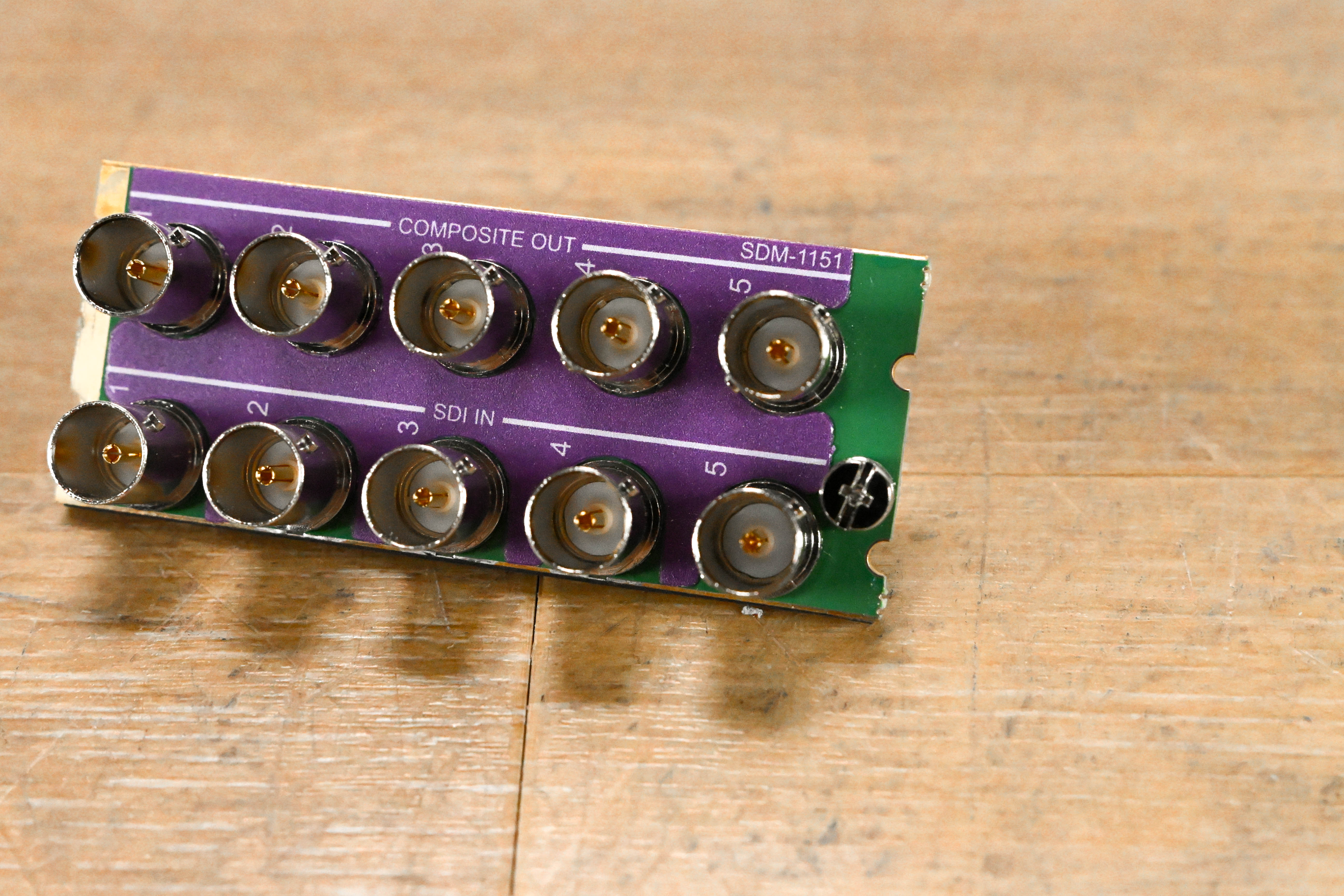 Miranda SDM-1151 Rear I/O Module for Densité Frame