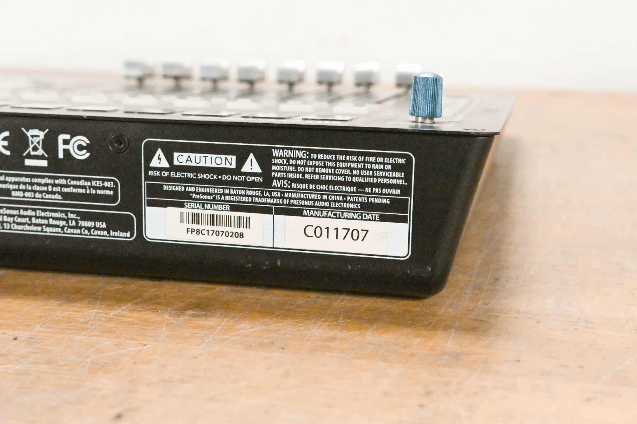 PreSonus FaderPort 8 8-Channel Production Controller (NO POWER SUPPLY)