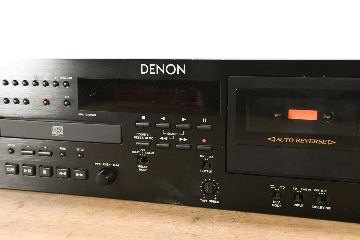 Denon DN-T625 CD and Cassette Combination Deck