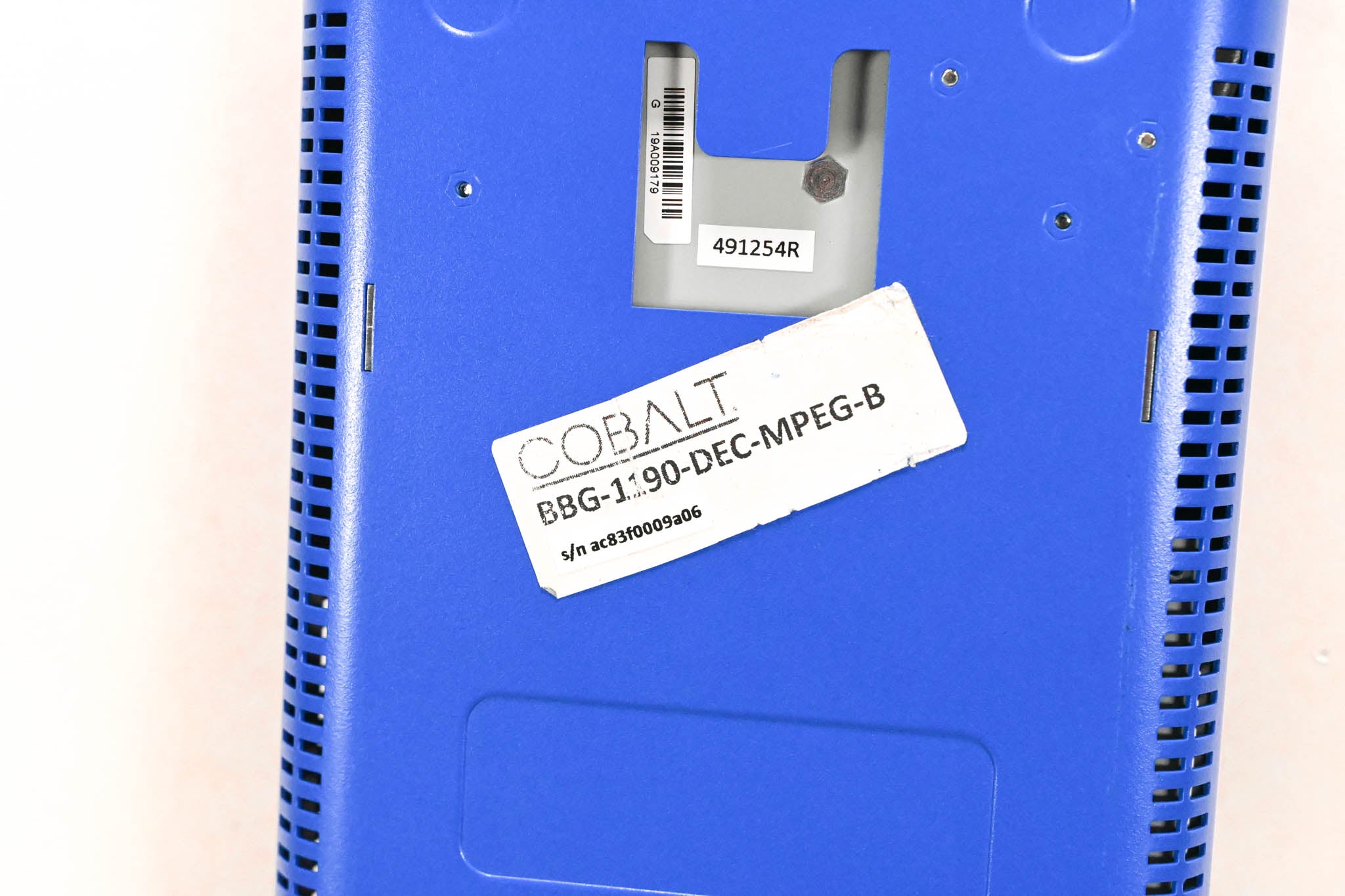 Cobalt BBG-1190-DEC-MPEG-B Broadcast Video Decoder