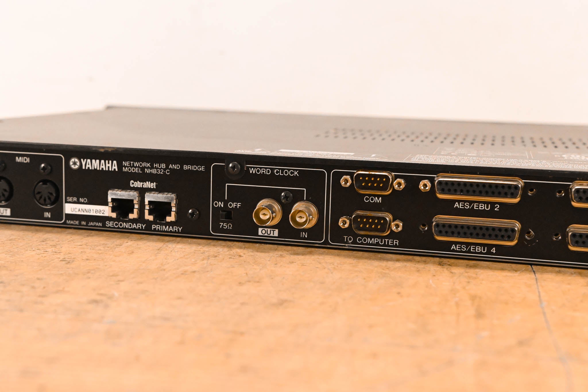 Yamaha NHB32-C CobraNet Network Hub and Bridge