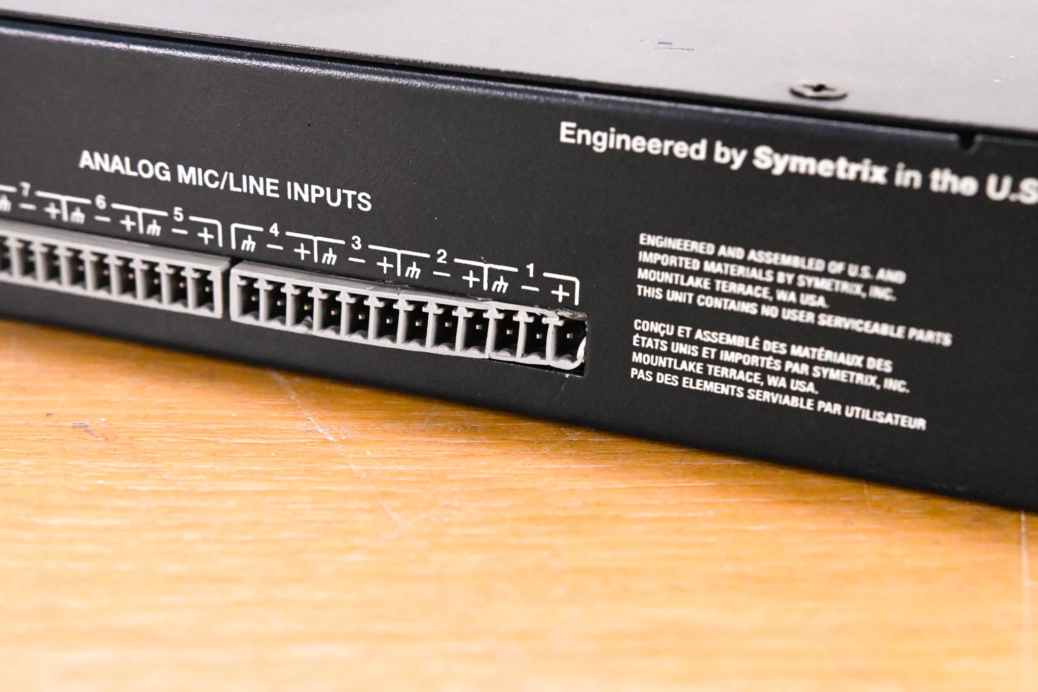 Symetrix Jupiter 12 12 x 4 Digital Signal Processor (NO POWER SUPPLY)