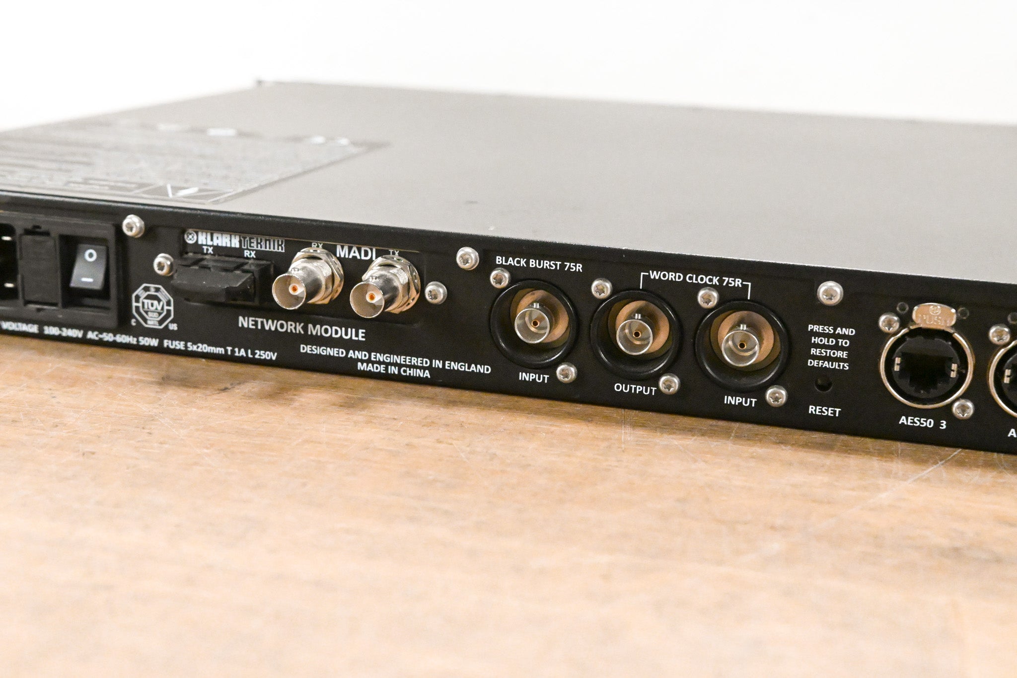 Klark Teknik DN9650 Digital Audio Network Bridge