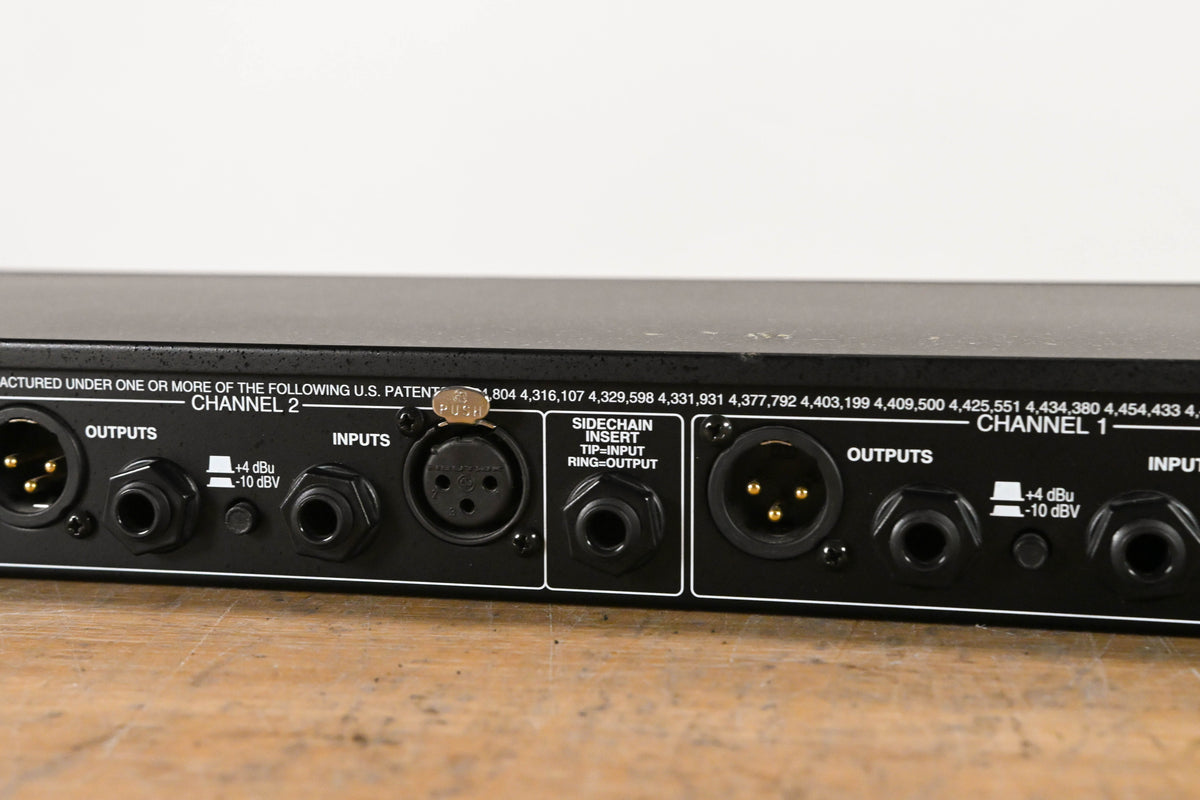 dbx 166XL 2-Channel Compressor/Limiter/Gate
