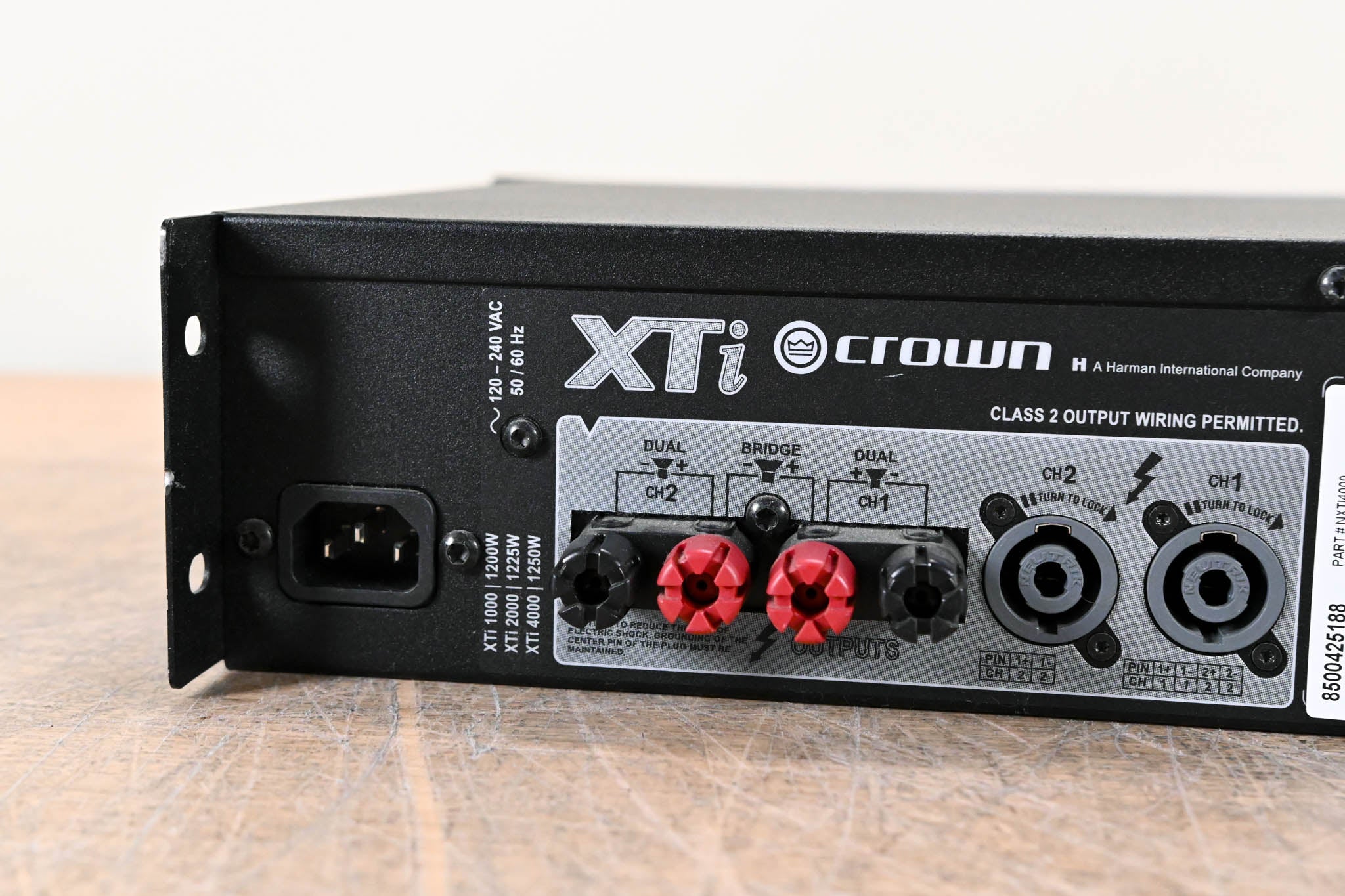 Crown XTi 4000 Stereo Power Amplifier with DSP