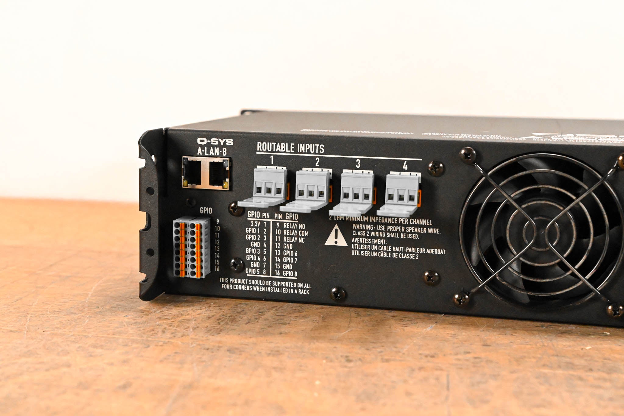 QSC CXD4.2Q 4-Channel, 2000W Network Amplifier