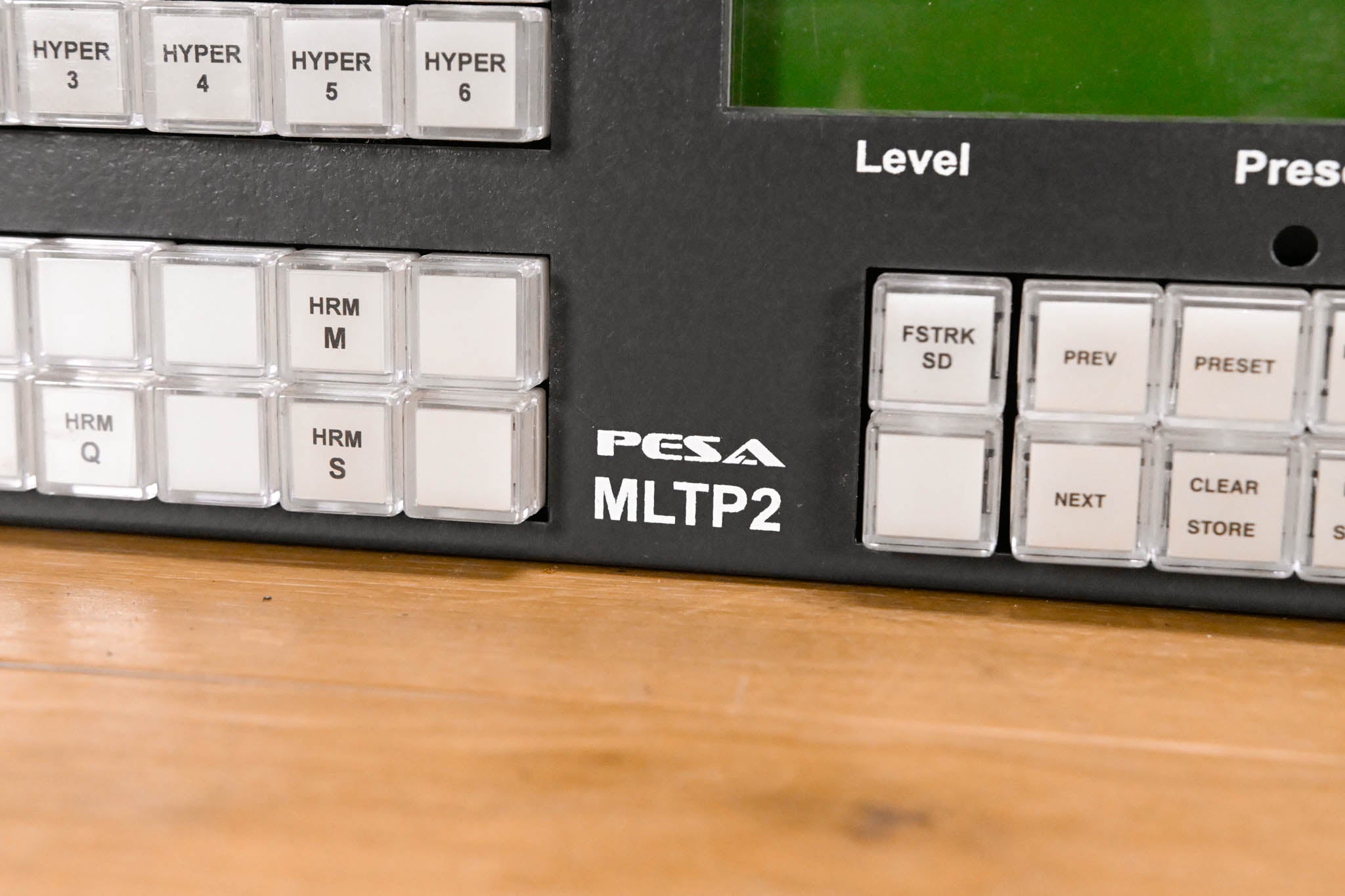 Pesa RCP-MLTP2 Dual 2RU Matrix Switcher Remote Control Panel (NO PSU)