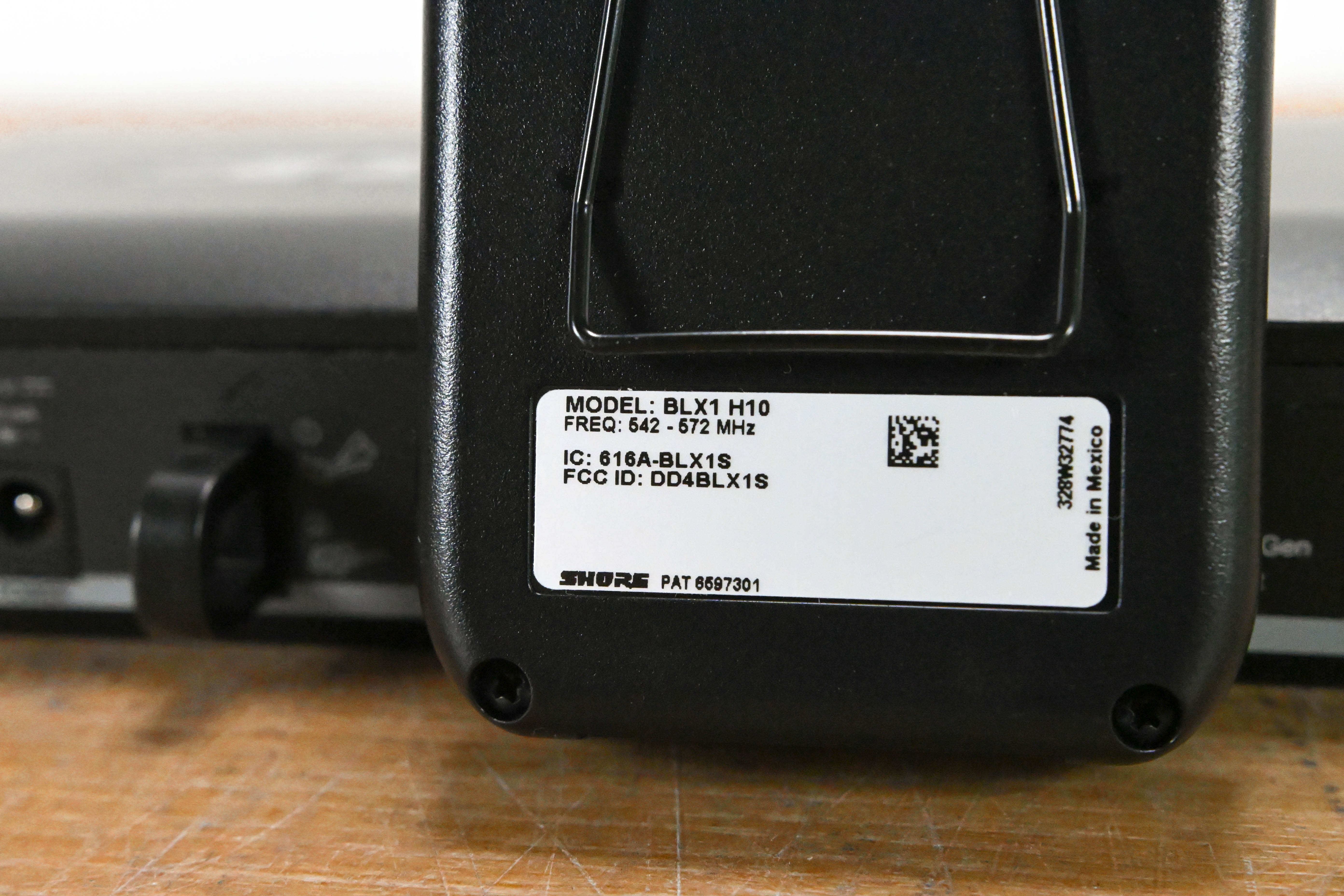 Shure BLX14 Wireless Bodypack System - H10 Band 542-572MHz (NO PSU)