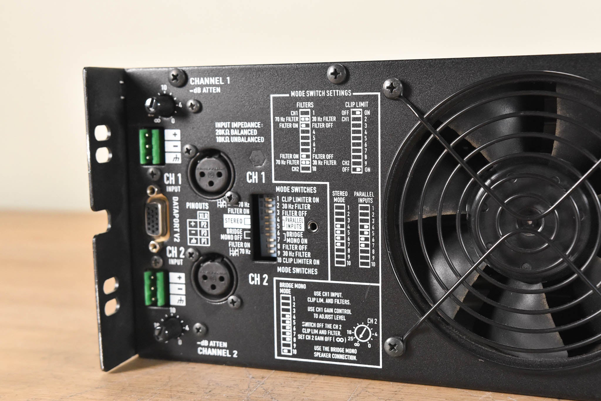 QSC ISA750 2-Channel Power Amplifier