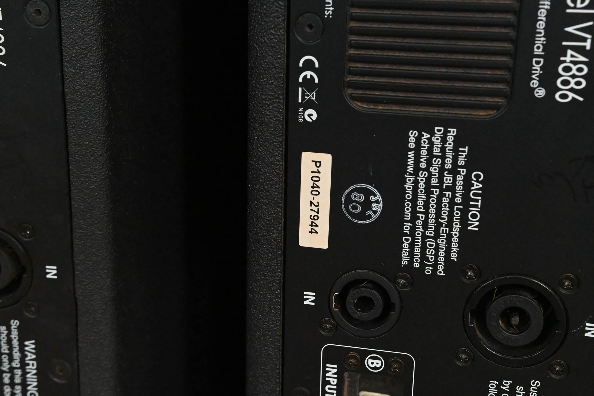 JBL VT4886 Dual 6.5" Passive Compact Line Array Loudspeakers (PAIR)