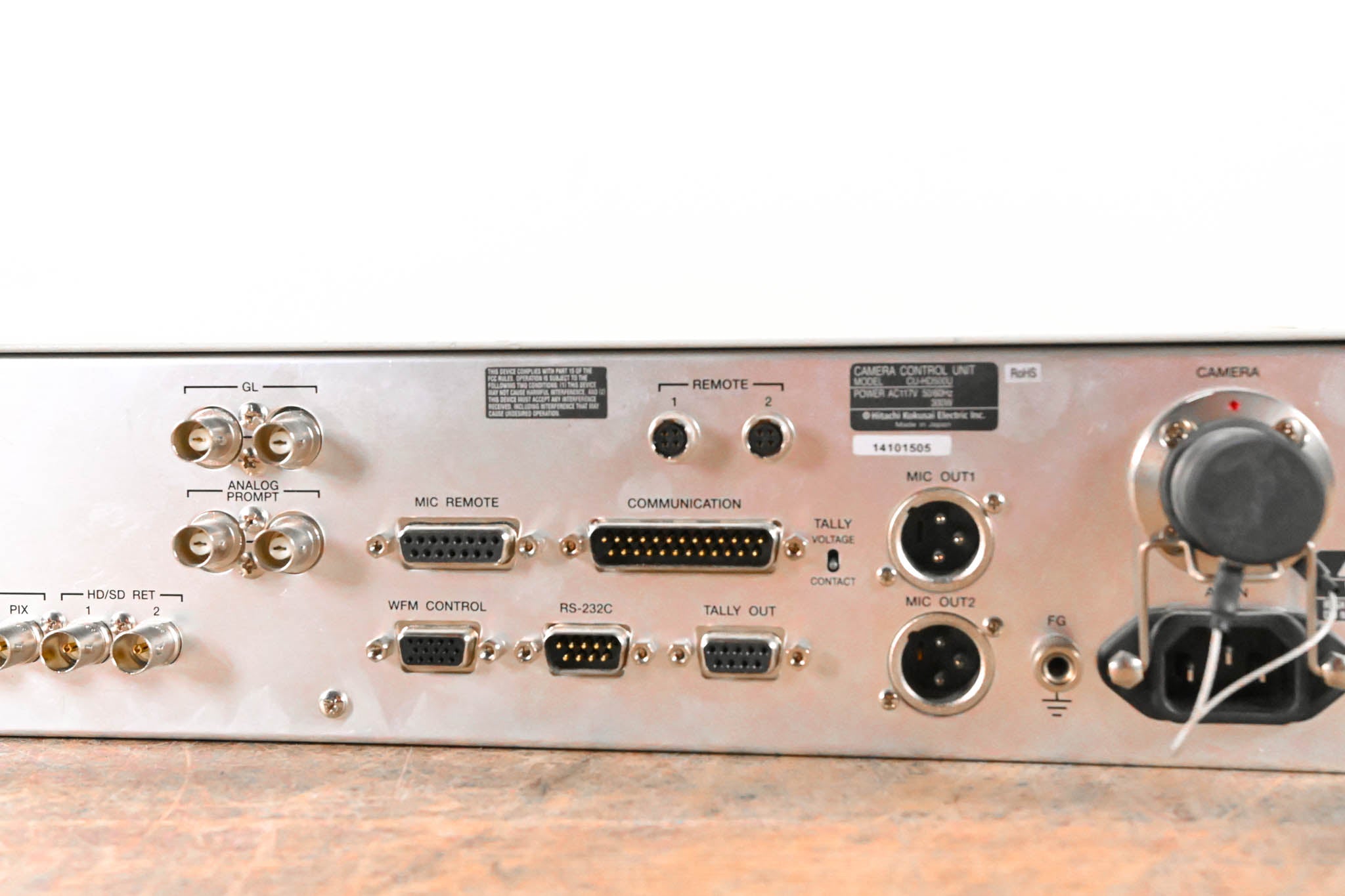 Hitachi CU-HD500 Fiber Optic Camera Control Unit