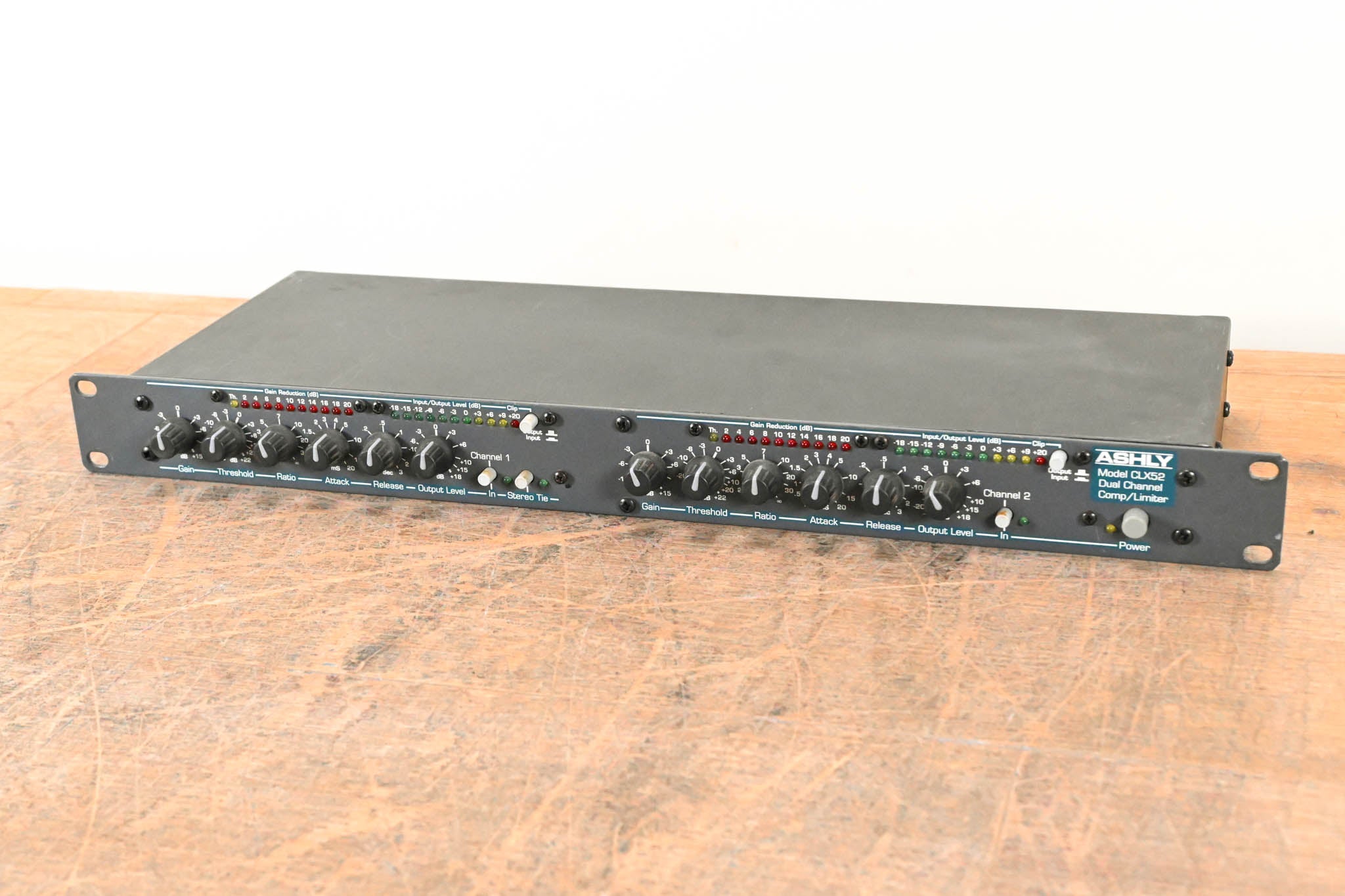 Ashly CLX-52 2-Channel Peak Compressor/Limiter