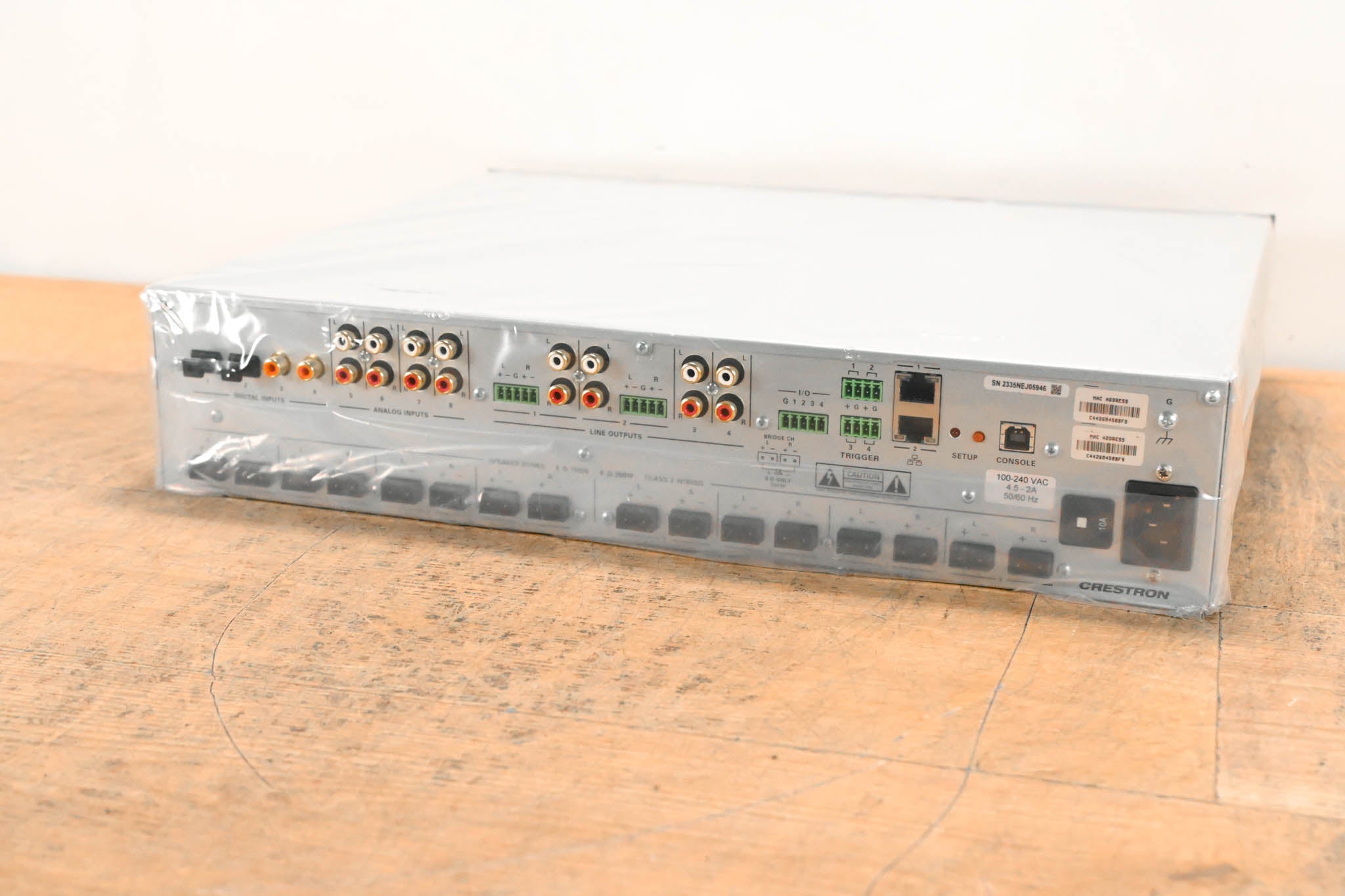Crestron DM-NAX-8ZSA DM NAX 8-Zone Streaming Amplifier